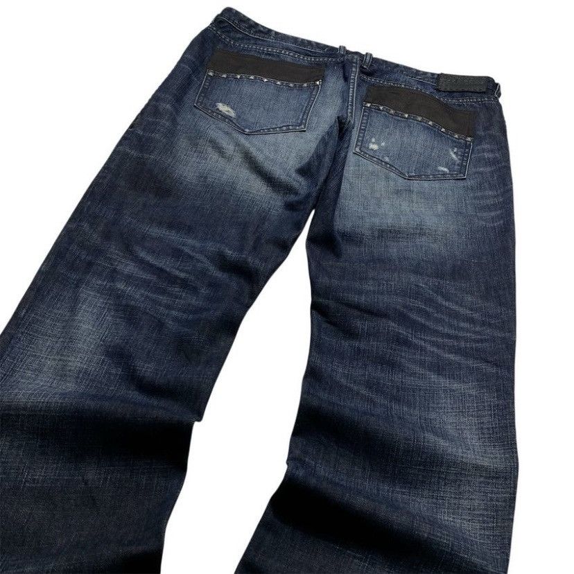 Japanese Brand 2000s Y2K AFFLICTION IFSIX LGB STYLE Size US 38 / EU 54 - 3 Thumbnail