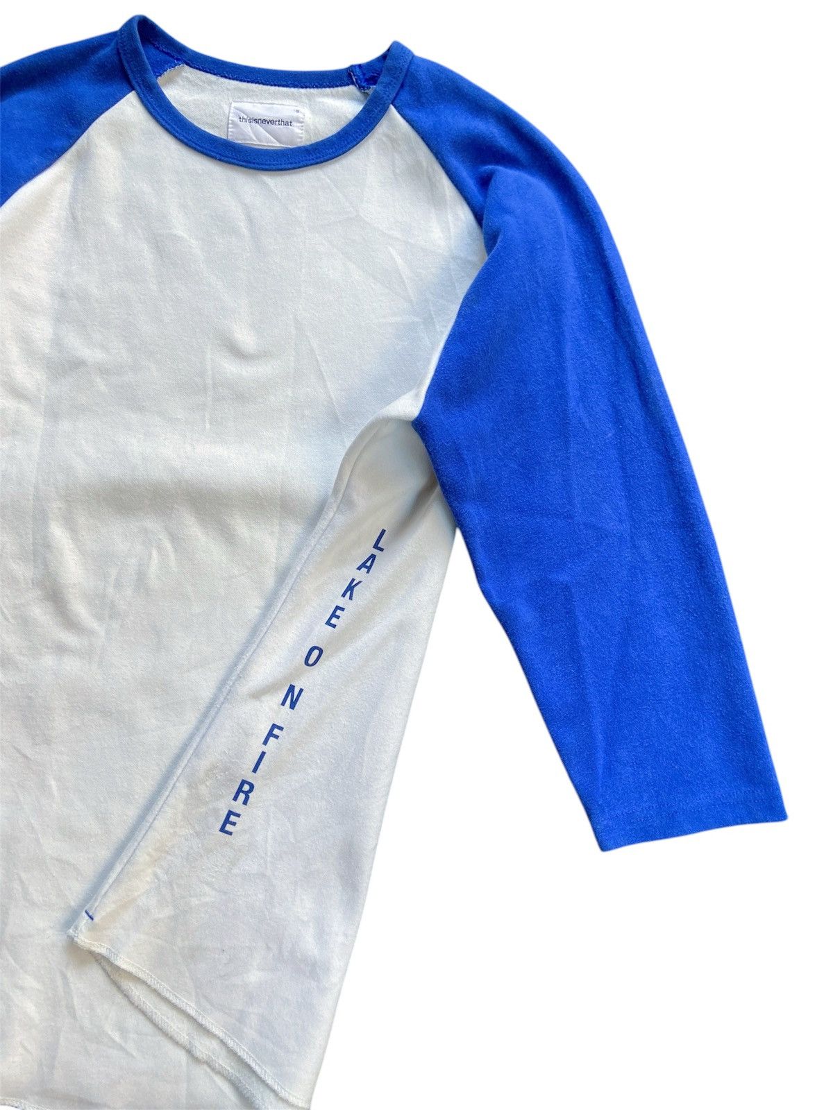 thisisneverthat THISISNEVERTHAT LAKE IN FIRE RAGLAN LONG SLEEVE Size US L / EU 52-54 / 3 - 3 Thumbnail