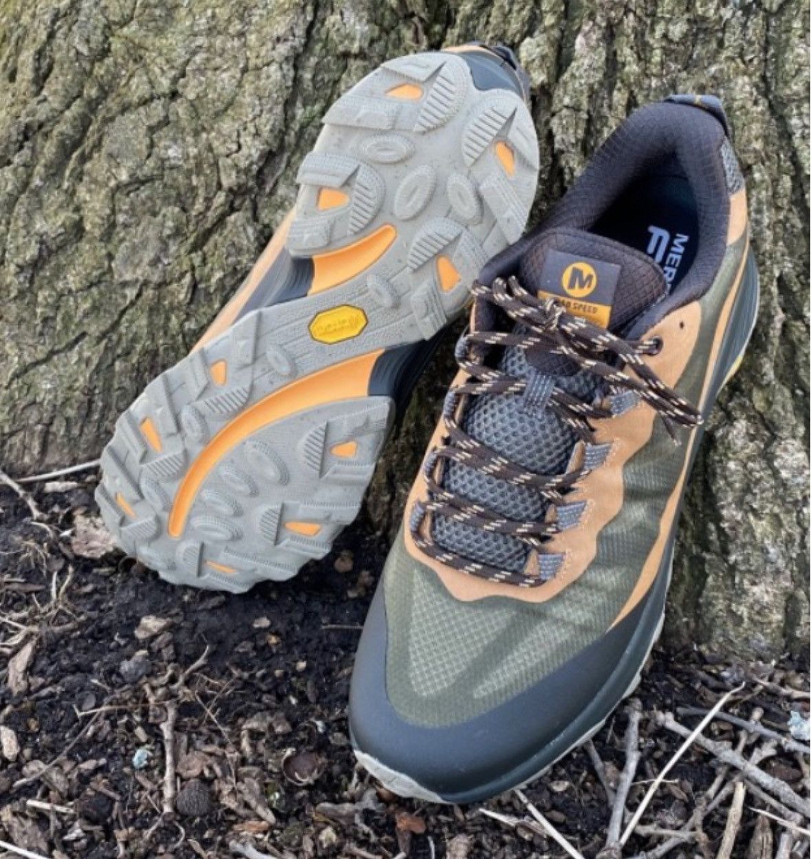 Goretex Moab Speed GORE-TEX® Low size 9 Lichen Size US 9 / EU 42 - 2 Thumbnail