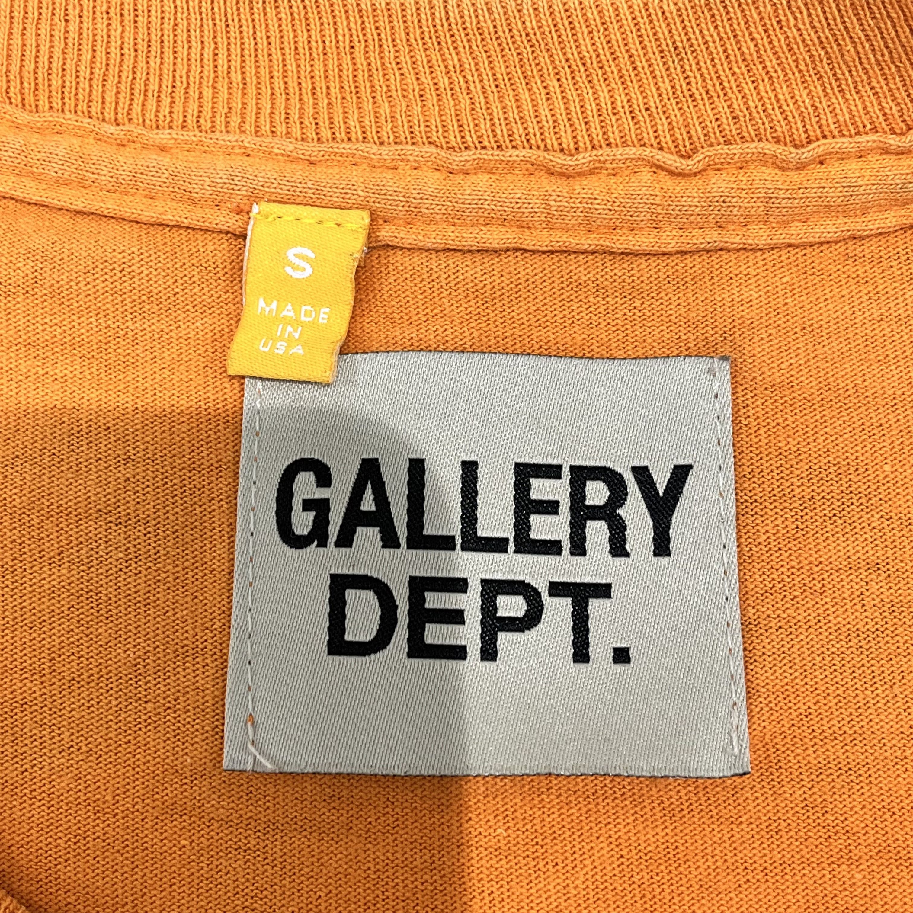 Gallery Dept. Gallery Dept. French Collector L/S T-shirt Orange/Black Size US S / EU 44-46 / 1 - 4 Thumbnail