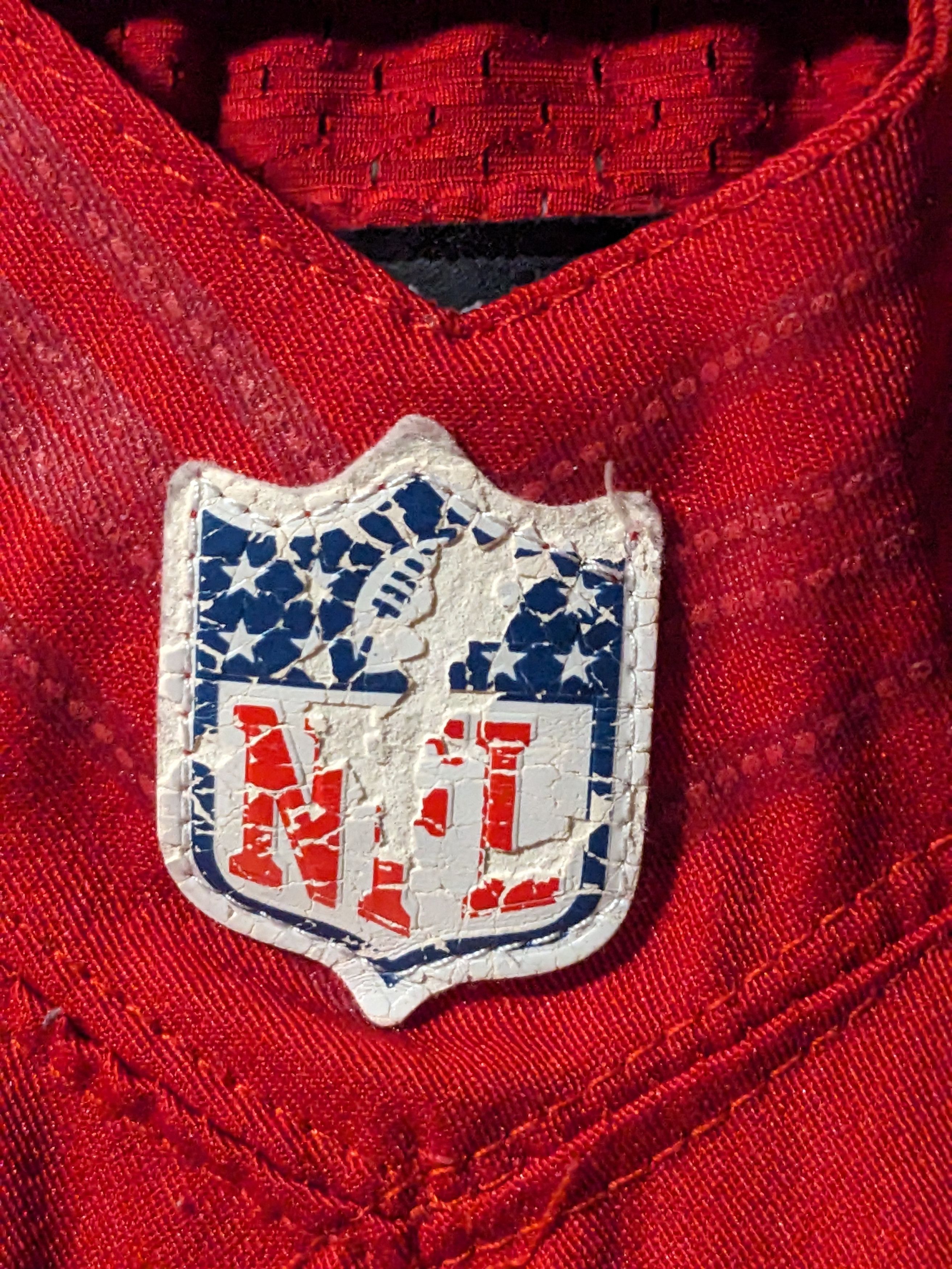 NFL Vintage 49ers San Francisco Colin Kaepernick Red 48 Jersey Size US L / EU 52-54 / 3 - 7 Thumbnail