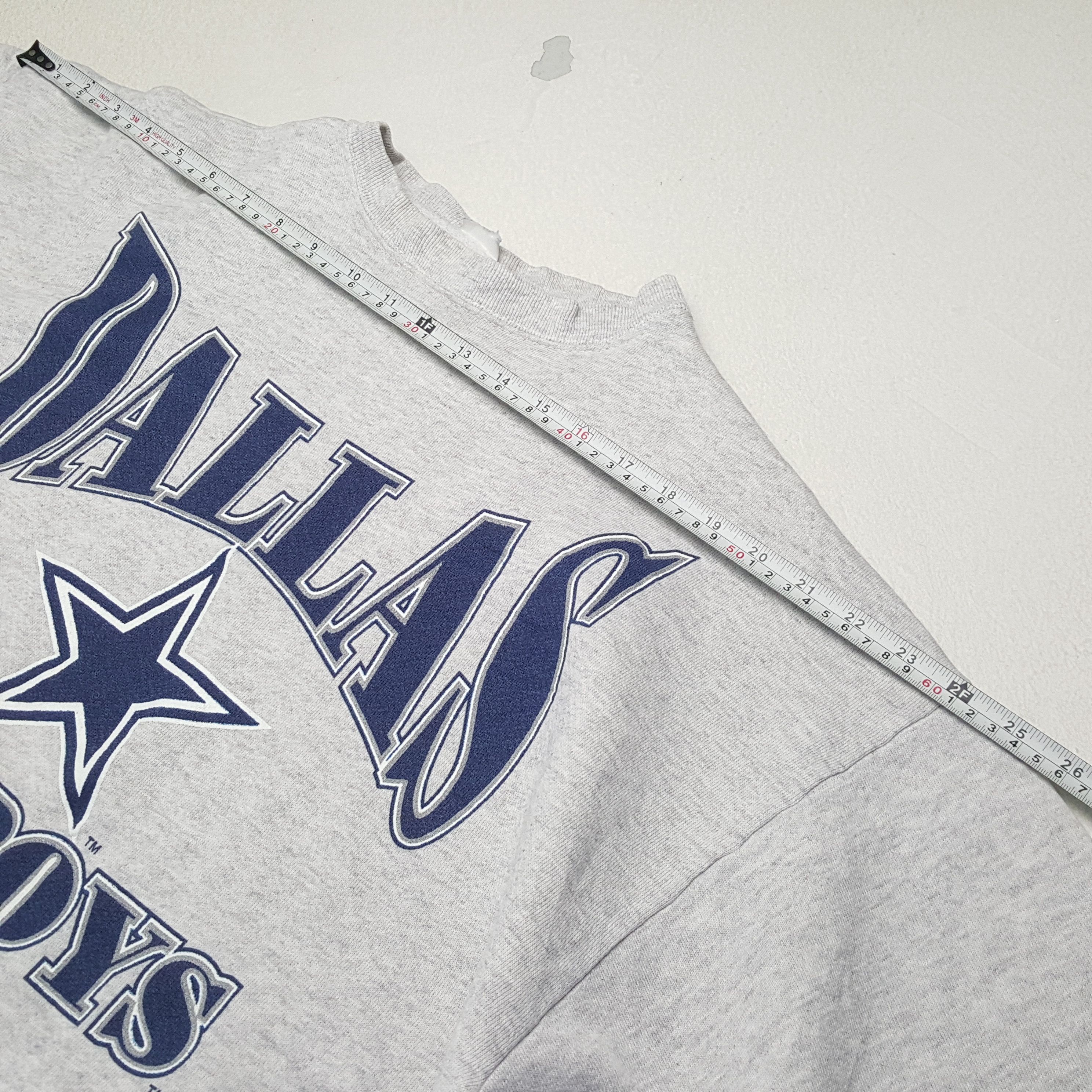 NFL × Vintage Vintage 90s DALLAS COWBOYS American Football Club Sweatshirt Size US L / EU 52-54 / 3 - 4 Thumbnail