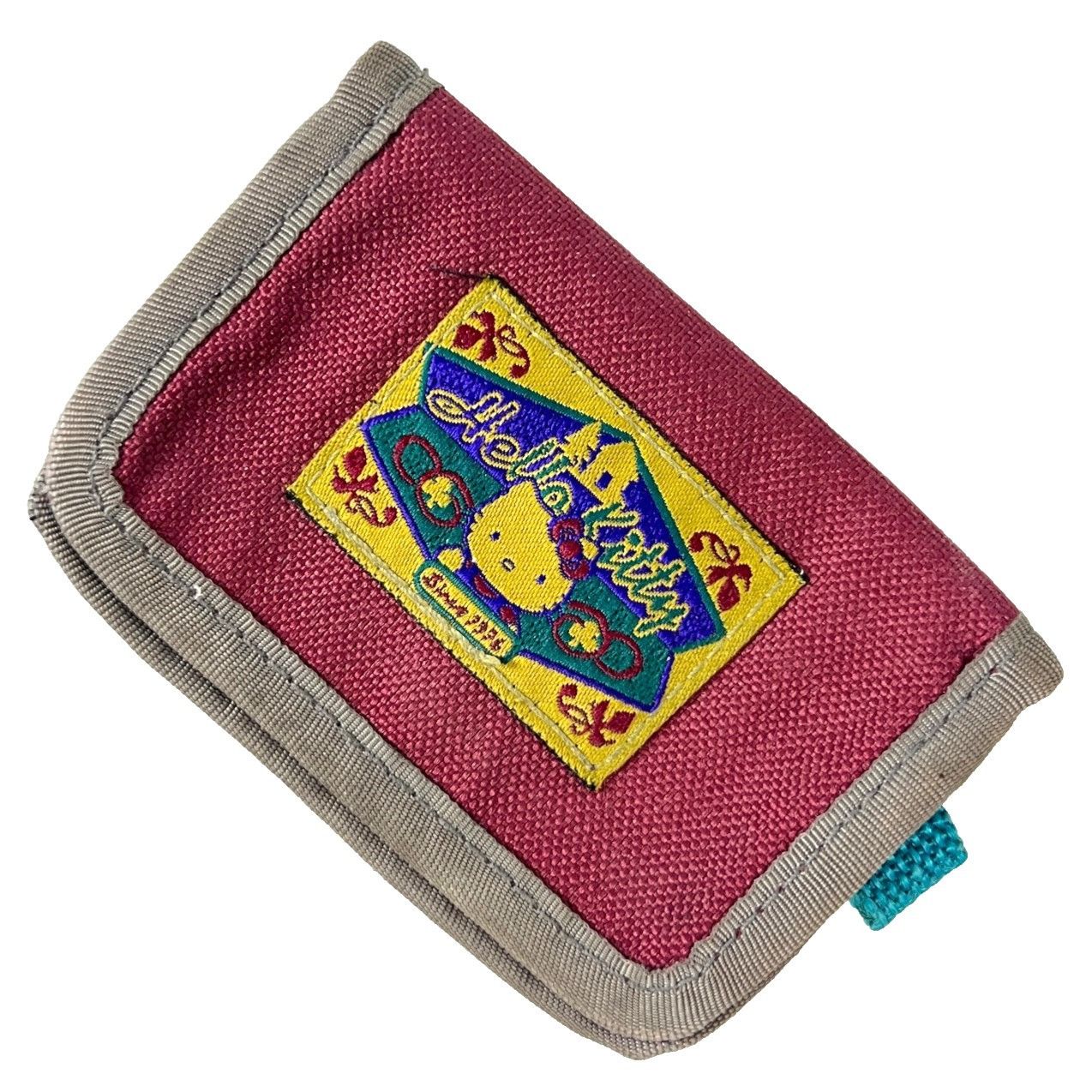 Other Hello Kitty Vtg Card Wallet Stitched Nylon Mini Case 90s Y2K Size ONE SIZE - 1 Thumbnail