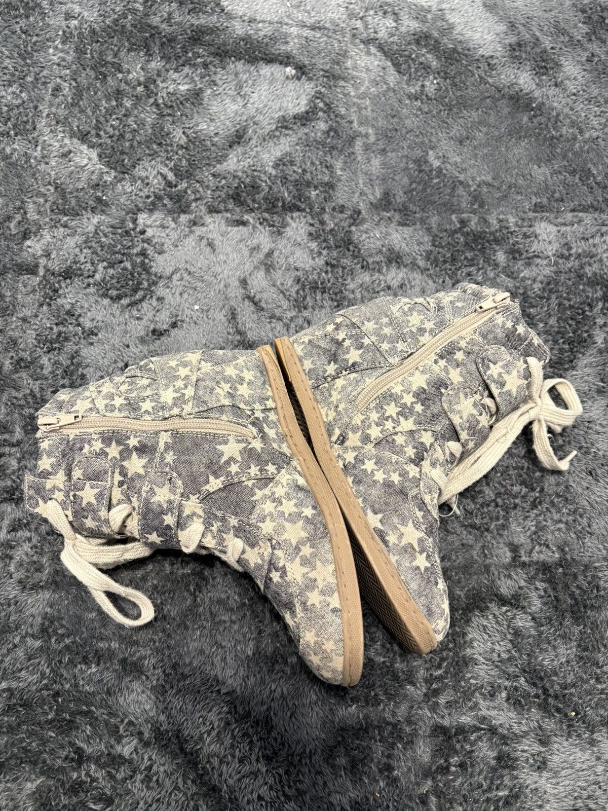 Isabel Marant RARE Vintage Isabel Marant Style Y2K Sneakers Stars Size US 6 / IT 36 - 5 Thumbnail