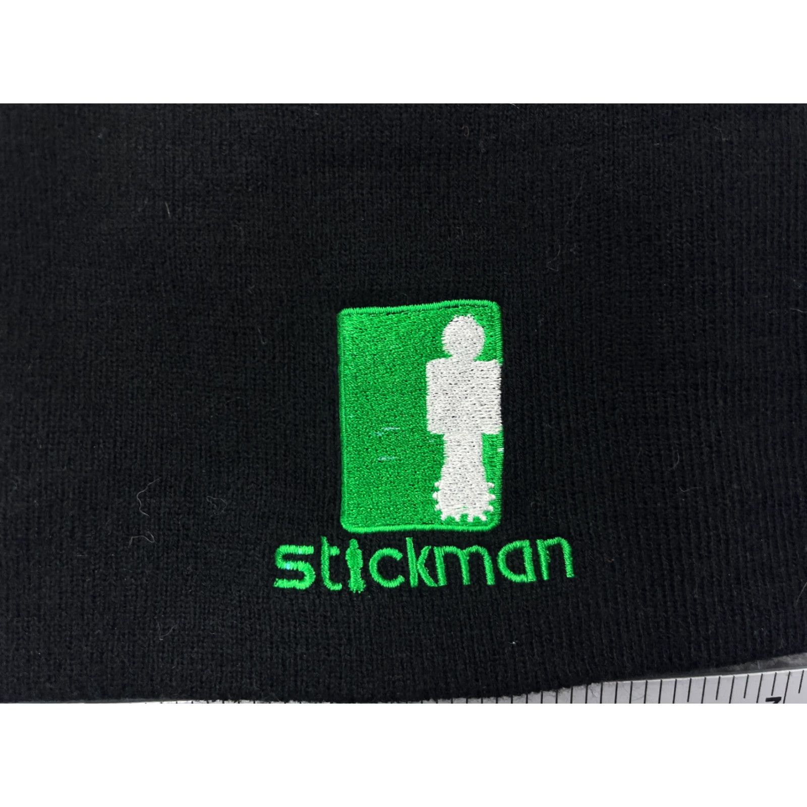 Vintage Otto Beanie Adult One Size Black Knit Embroidered Acrylic Toque Vernal Utah Size ONE SIZE - 4 Thumbnail