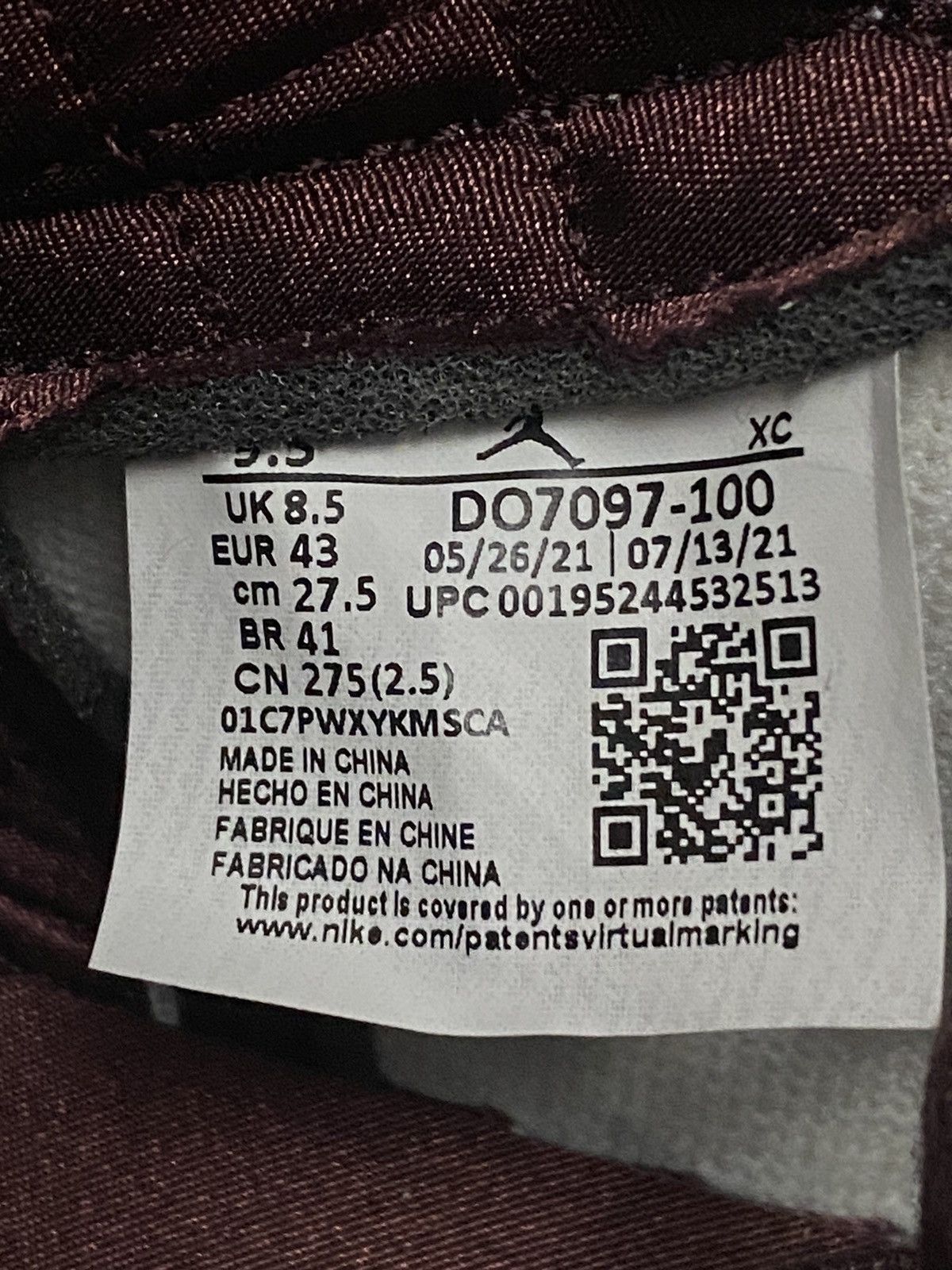 A Ma Maniere × Jordan Brand × Nike Size 9.5 - Air Jordan 1 Retro High A Ma Maniere Sail Men’s Size US 9.5 / EU 42-43 - 7 Thumbnail