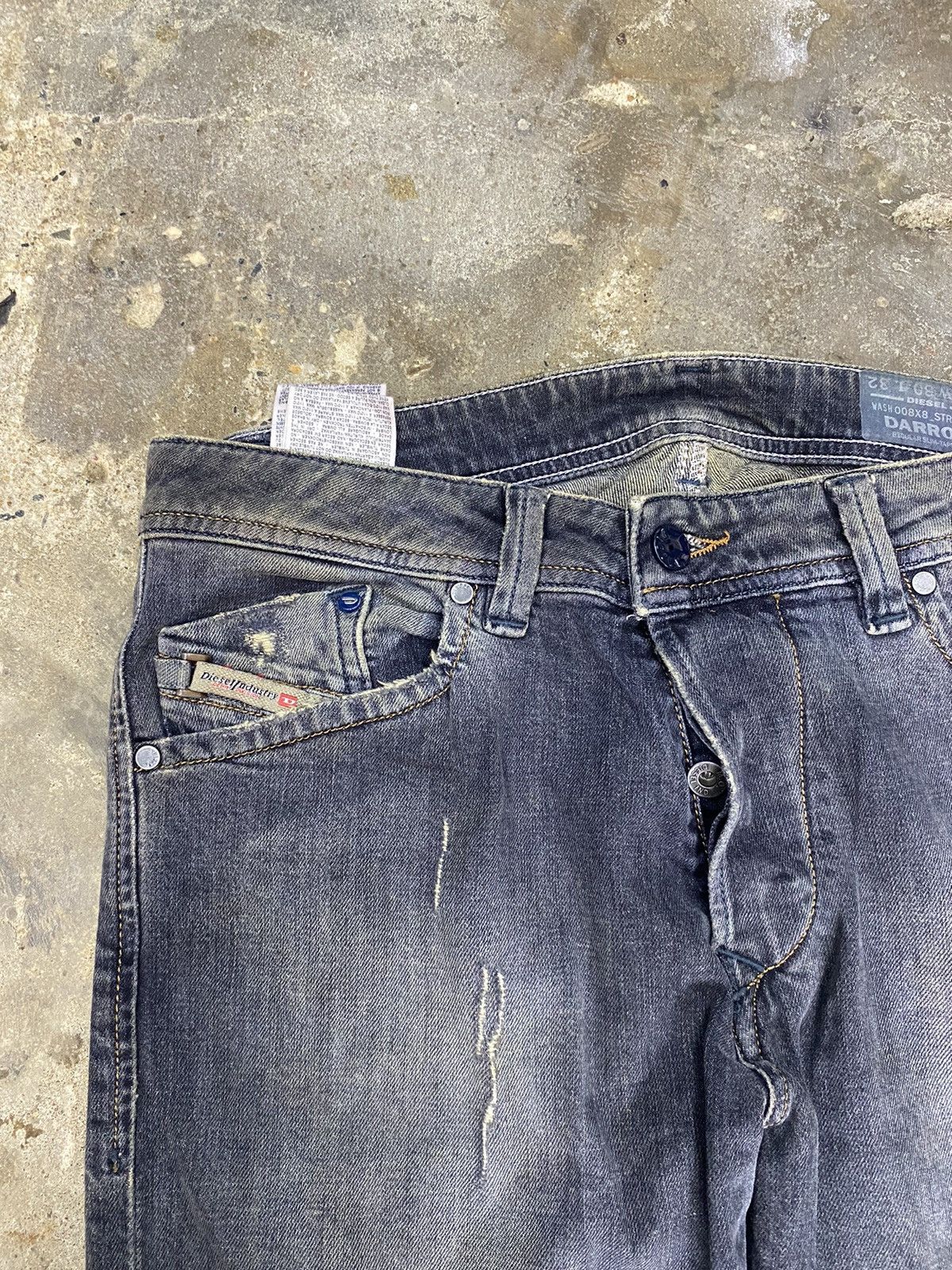 Diesel × Japanese Brand × Vintage Diesel industries blue jeans wash japanese brand Size US 30 / EU 46 - 6 Thumbnail