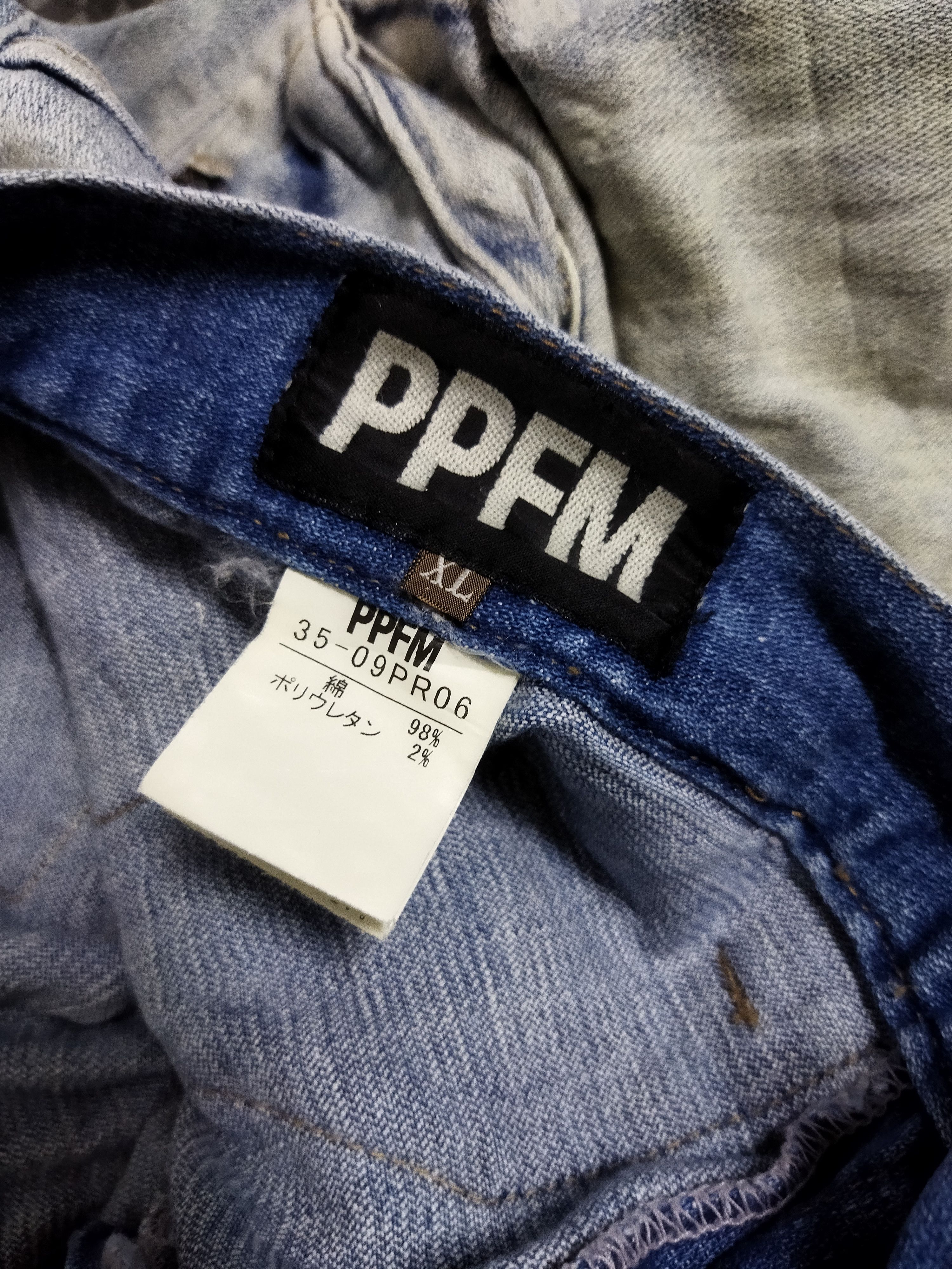 PPFM PPFM Bondage Curved / Banana Cut Jeans Size US 32 / EU 48 - 6 Thumbnail