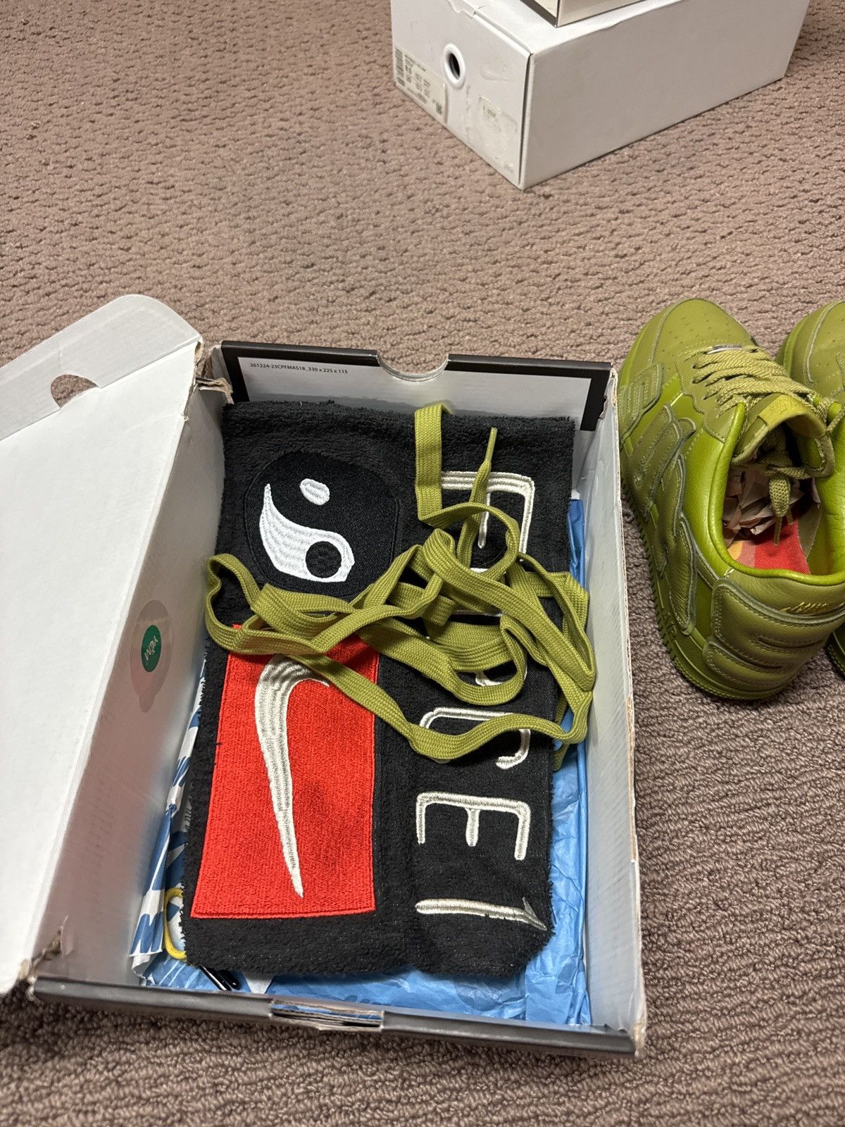 Cactus Plant Flea Market × Nike CPFM Nike Air Force 1 Moss Size US 10 / EU 43 - 8 Thumbnail