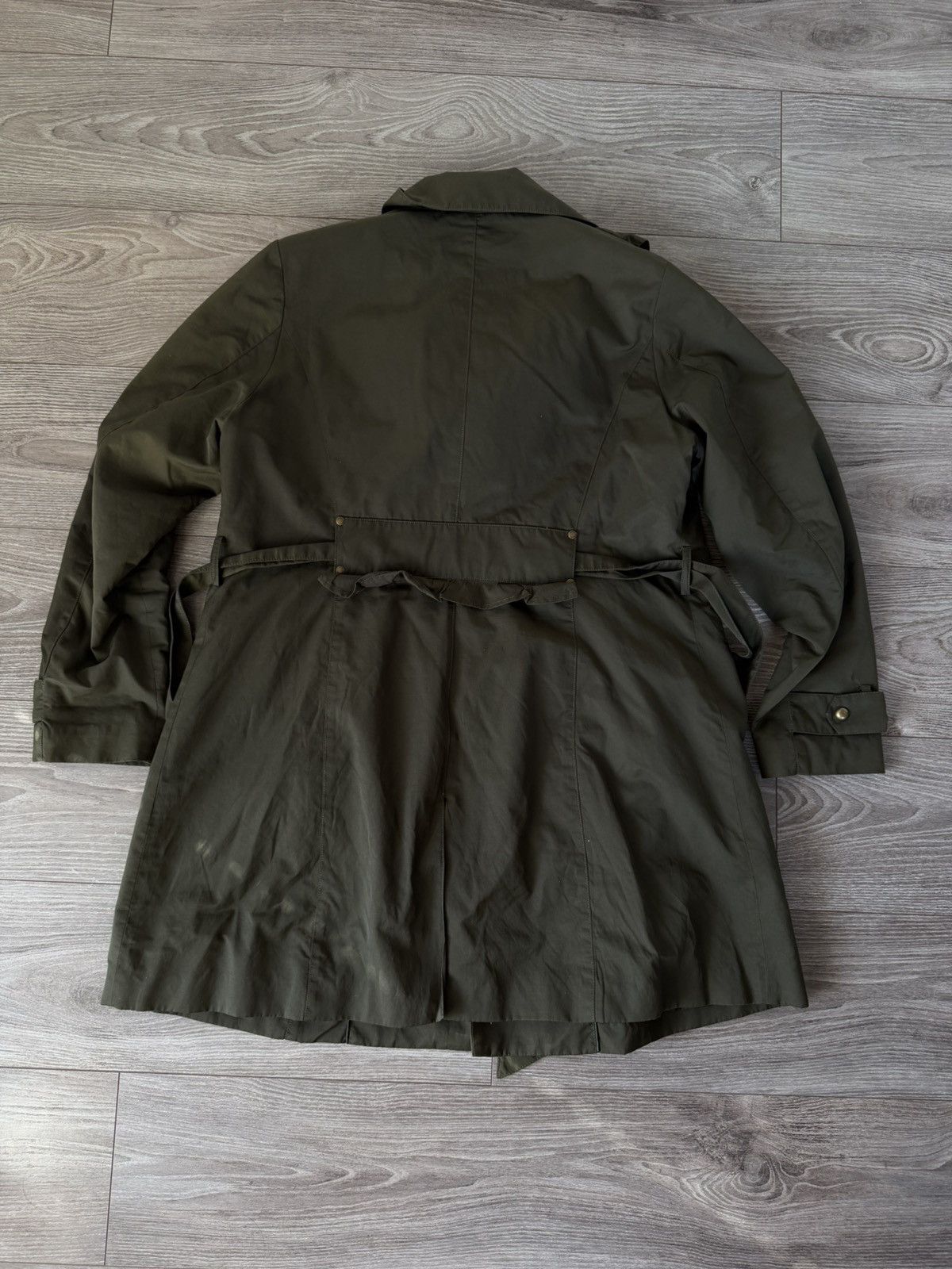 Adolfo Dominguez Adolfo Dominguez Reg Luxury Trench Coat Size XL / US 12-14 / IT 48-50 - 12 Thumbnail