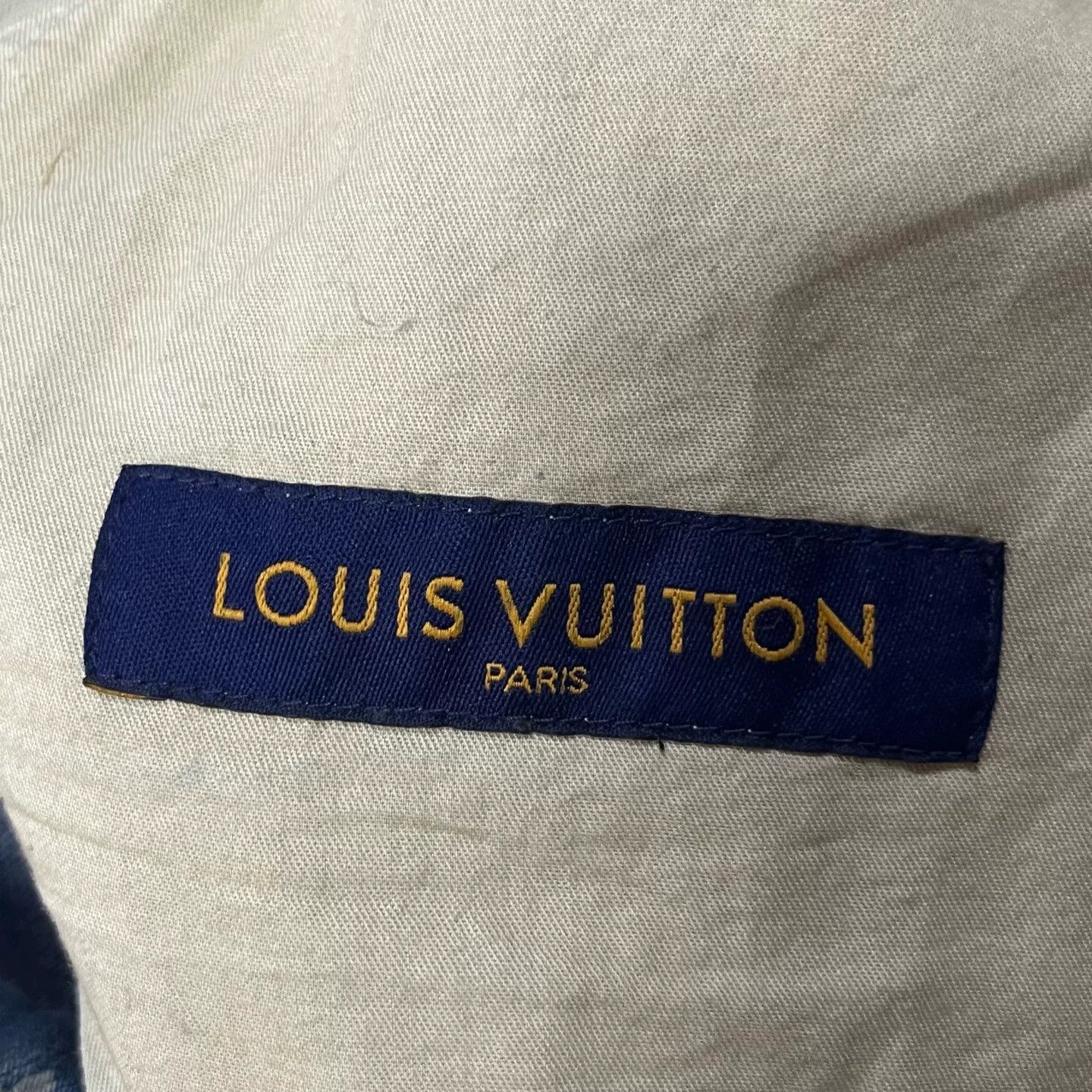 Louis Vuitton Louis Vuitton Blue Monogram Mid-Rise Jeans Size US 26 / EU 42 - 4 Thumbnail