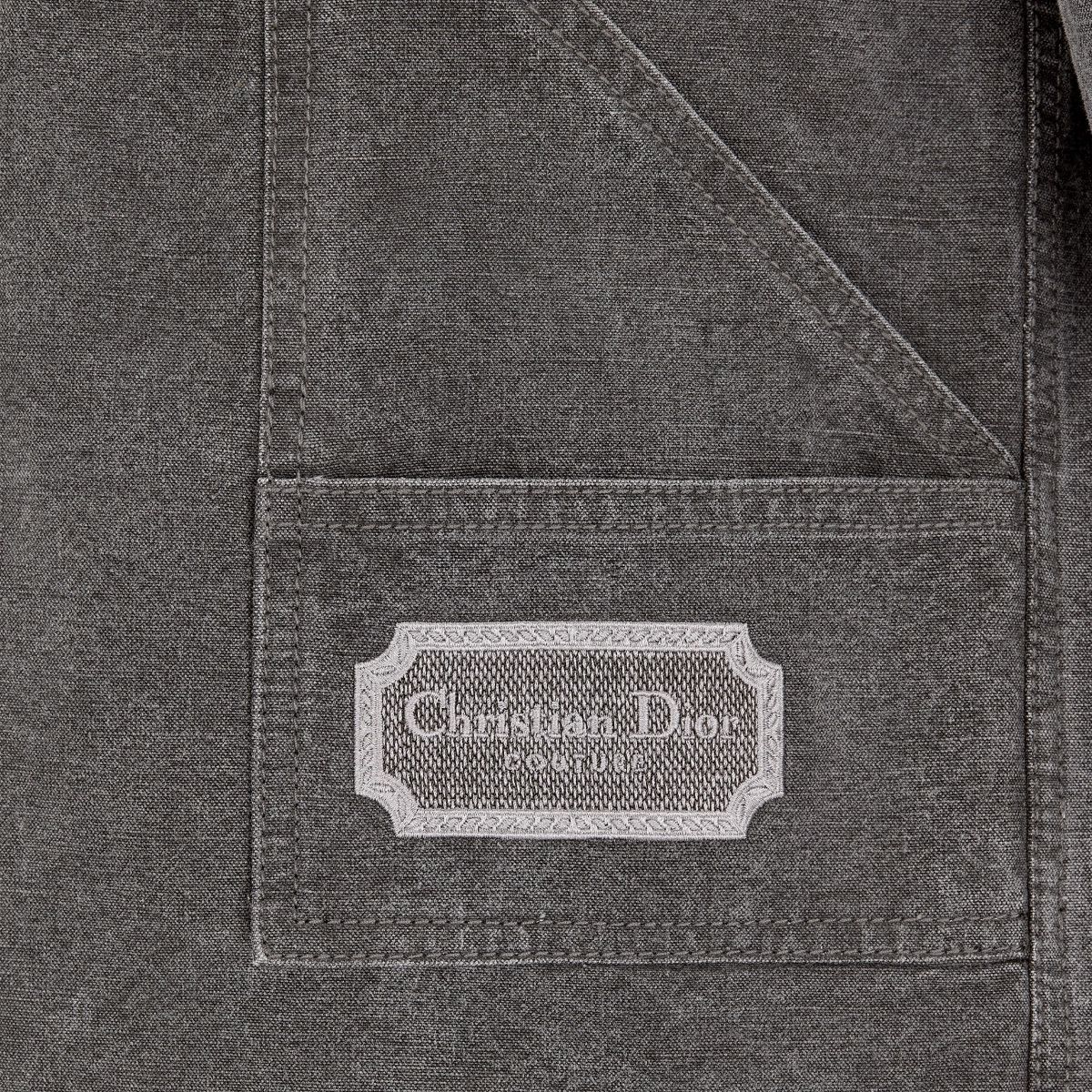 Dior o1bcso1str1224 Couture Overshirt in Grey Size US XS / EU 42 / 0 - 3 Thumbnail