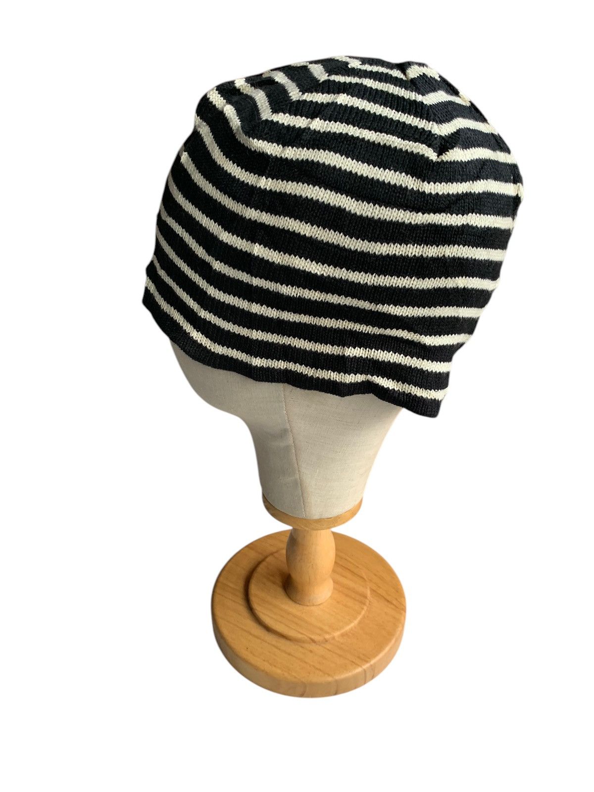 Japanese Brand × Vintage Stripe knitted Streetwear Winter Sessions Beanie hats Size ONE SIZE - 2 Thumbnail