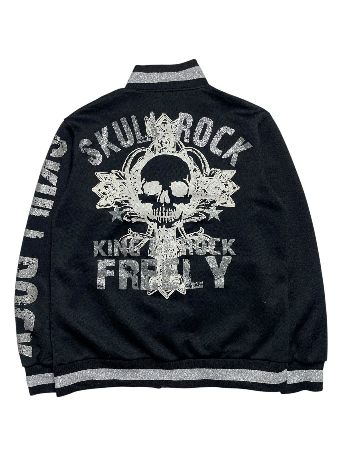 14th Addiction Unknown - Skull Gothic Style Track Jacket Size US M / EU 48-50 / 2 - 1 Thumbnail