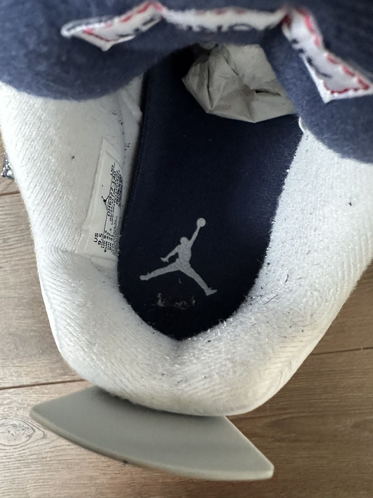 Jordan Brand Jordan 4 Midnight Navy Size US 9.5 / EU 42-43 - 12 Thumbnail