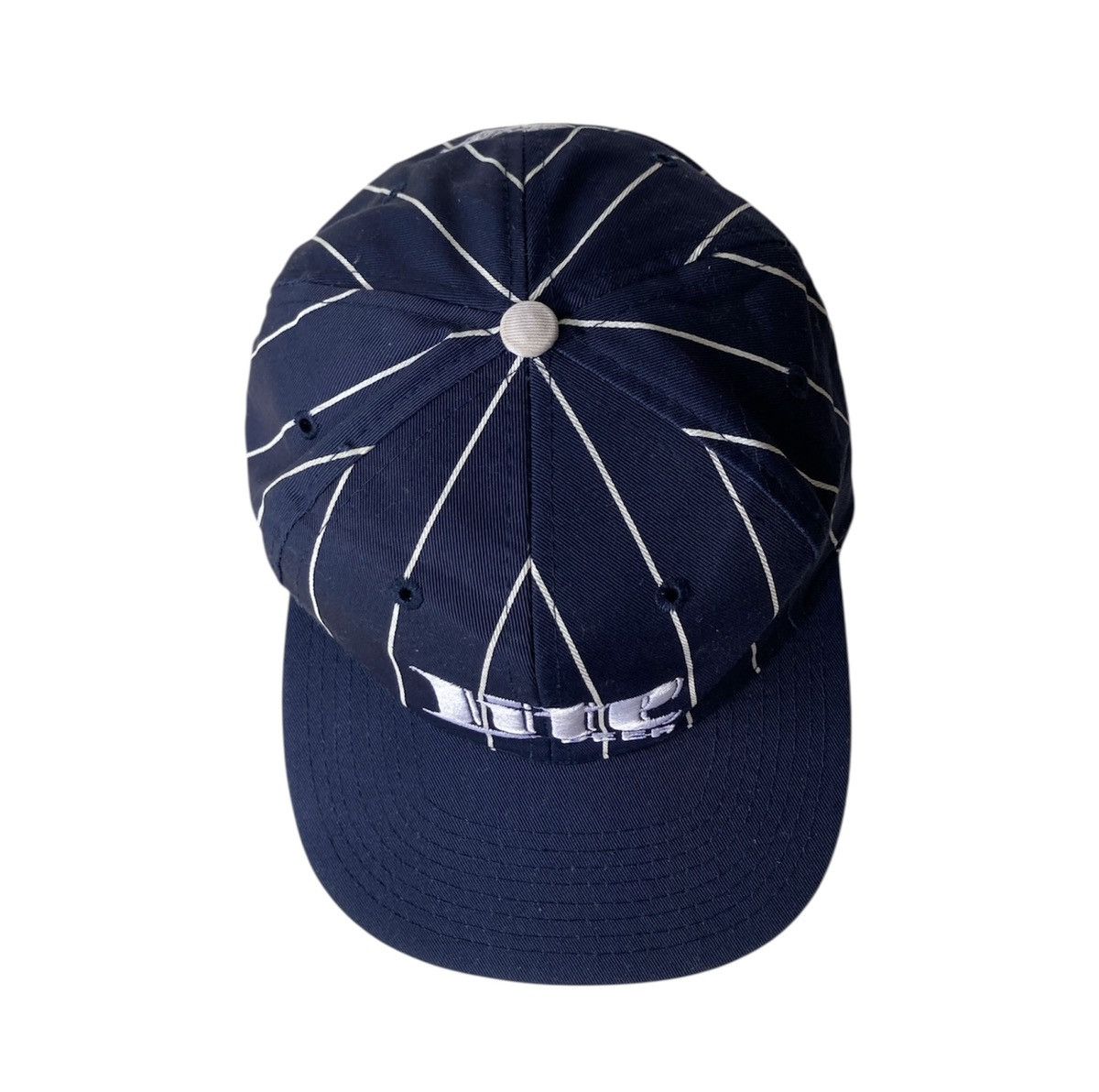 Vintage Vintage 90s Miller Lite Beer Pinstripe Snapback Hat Cap Size ONE SIZE - 7 Thumbnail