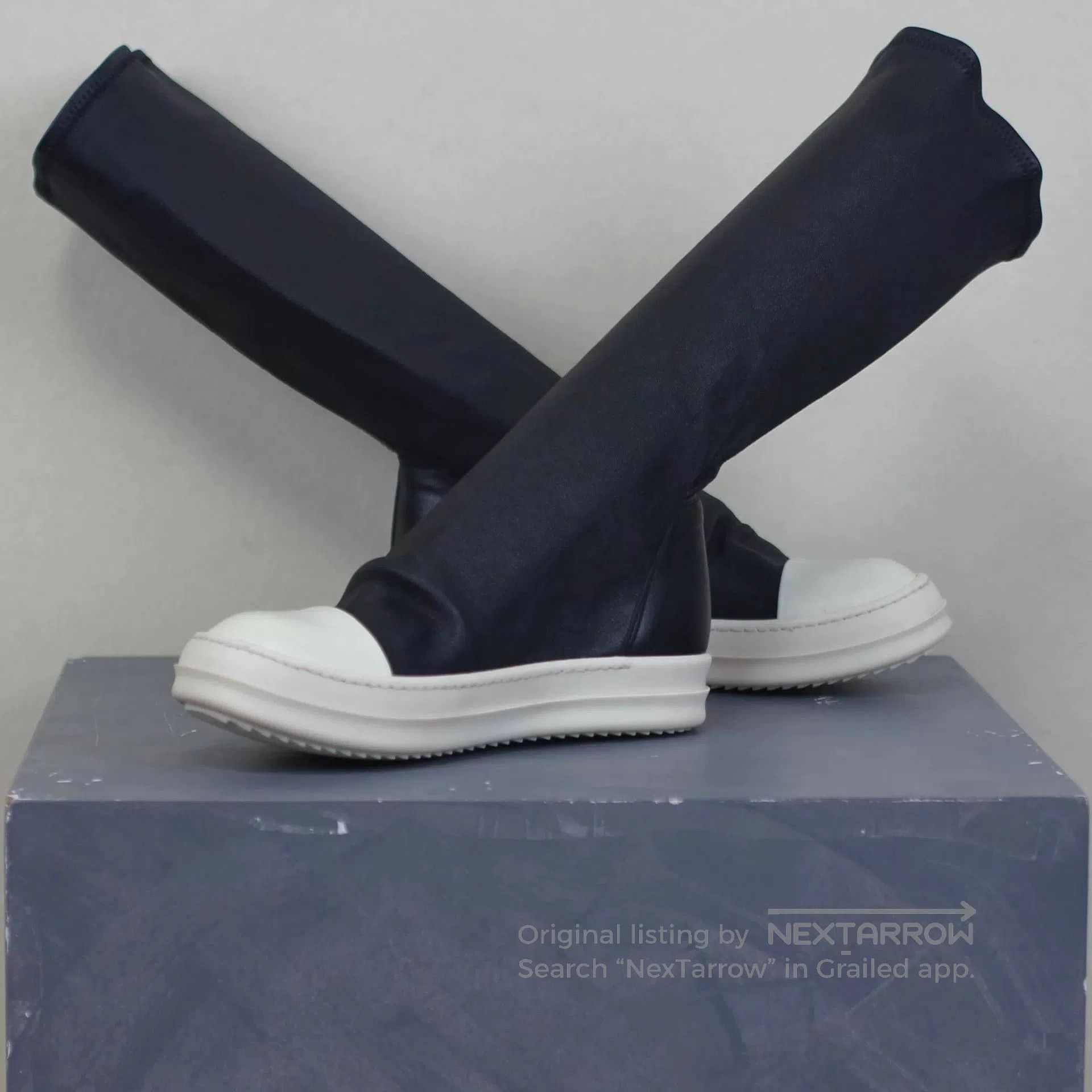 Rick Owens Rick Owens Leather Knee. Size US 4 / IT 34 - 5 Thumbnail