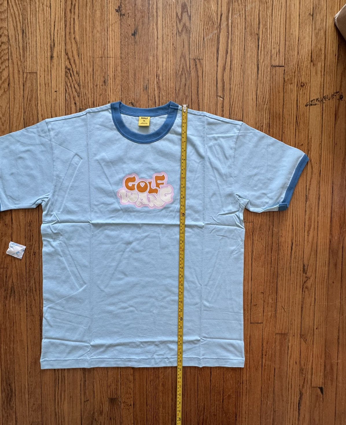 Golf Wang Golf Harmony Logo Ringer Tee LT Blue Size US XL / EU 56 / 4 - 7 Thumbnail