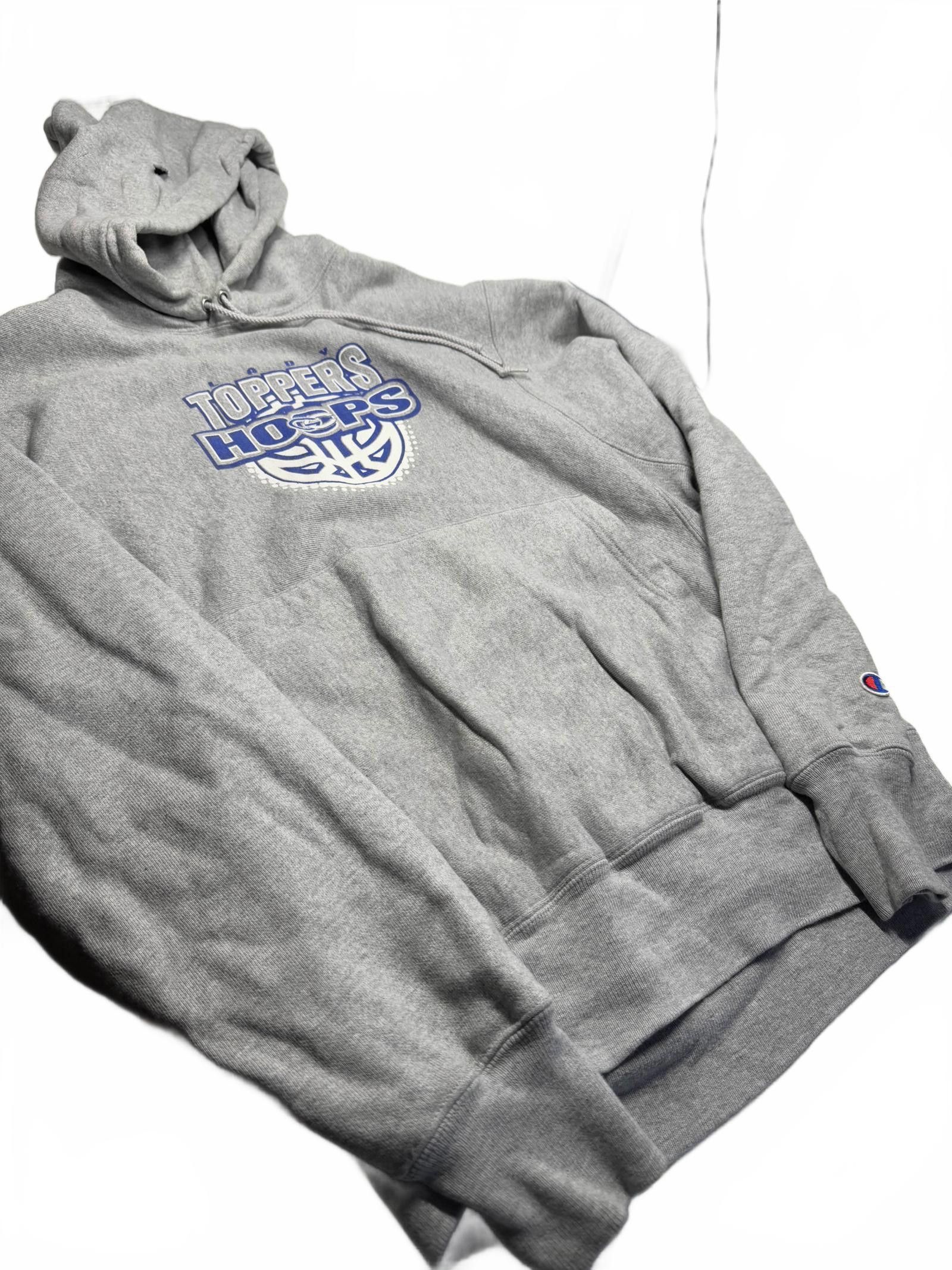 Champion Vintage Toppers Hoops Hoodie Grey Medium Size US S / EU 44-46 / 1 - 3 Thumbnail