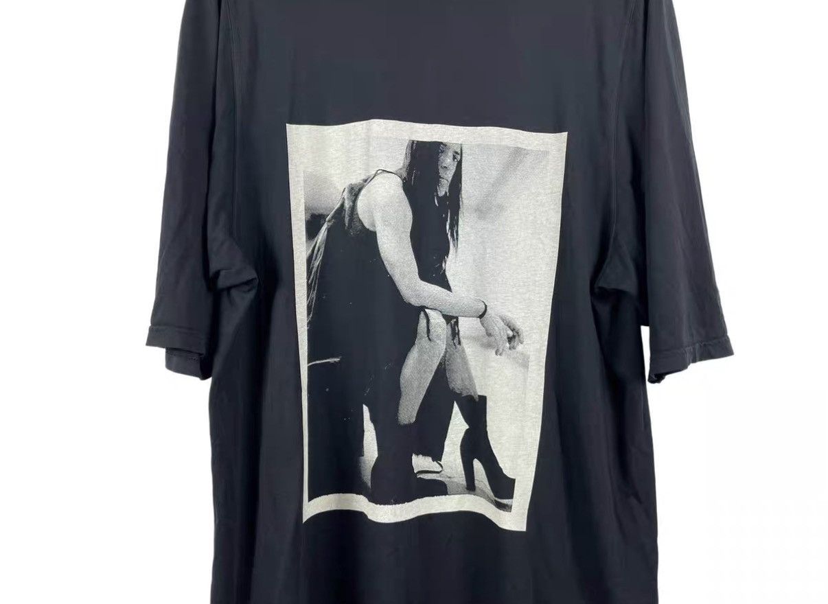 Rick Owens Rick Owens DRKSHDW Graphic Print Short Sleeve T-shirt J31 Size US M / EU 48-50 / 2 - 5 Thumbnail