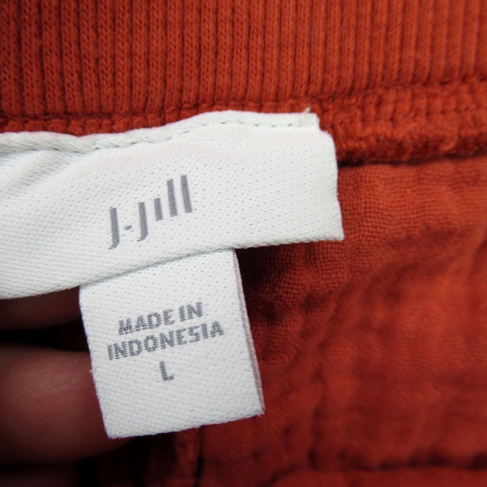 J. Jill J Jill Pants Womens Large Casual Lightweight Chino Red Outdoors Size 36" / US 14 / IT 50 - 3 Thumbnail