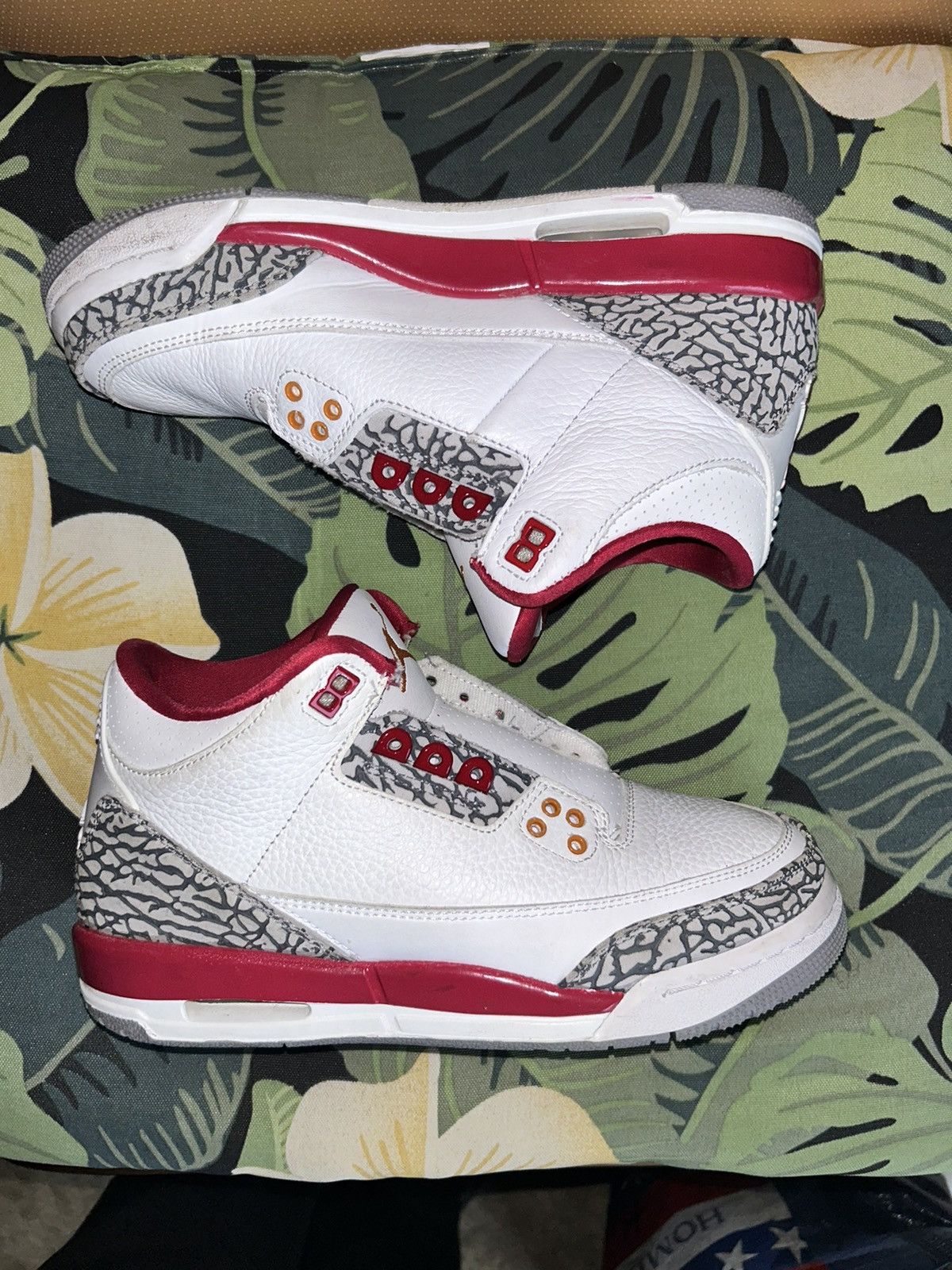 Jordan Brand Air Jordan 3 retro Cardinal Red Size US 6.5 / EU 39-40 - 1 Thumbnail