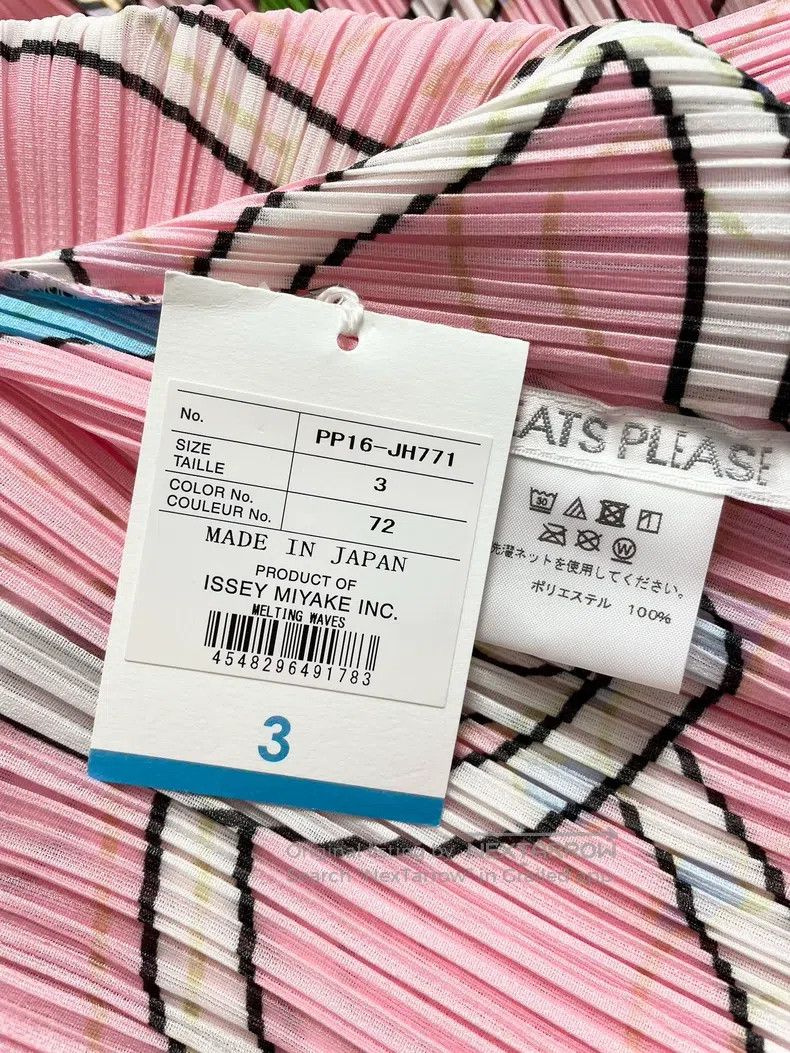 Issey Miyake Issey Miyake Wave Dress Pink Size L / US 10 / IT 46 - 5 Thumbnail