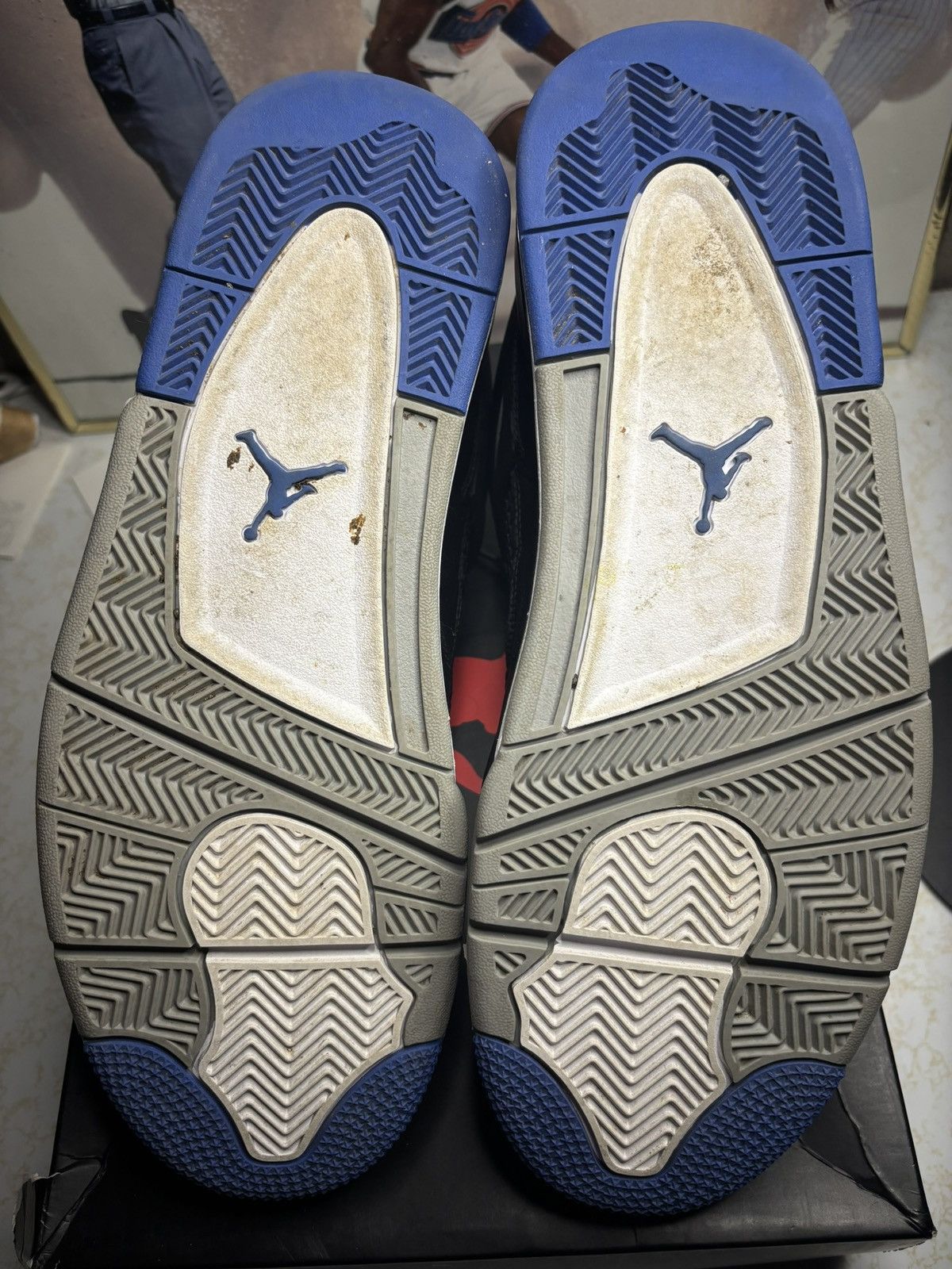 Jordan Brand Air Jordan 4 Retro Motorsports Alternate 2017 Size US 12 / EU 45 - 5 Thumbnail
