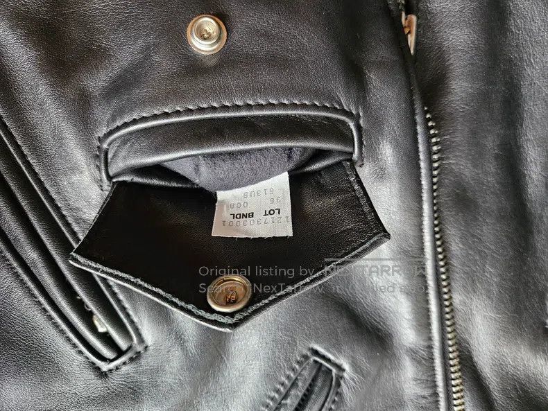 Schott Schott American 613 leather jacket Size US S / EU 44-46 / 1 - 5 Thumbnail
