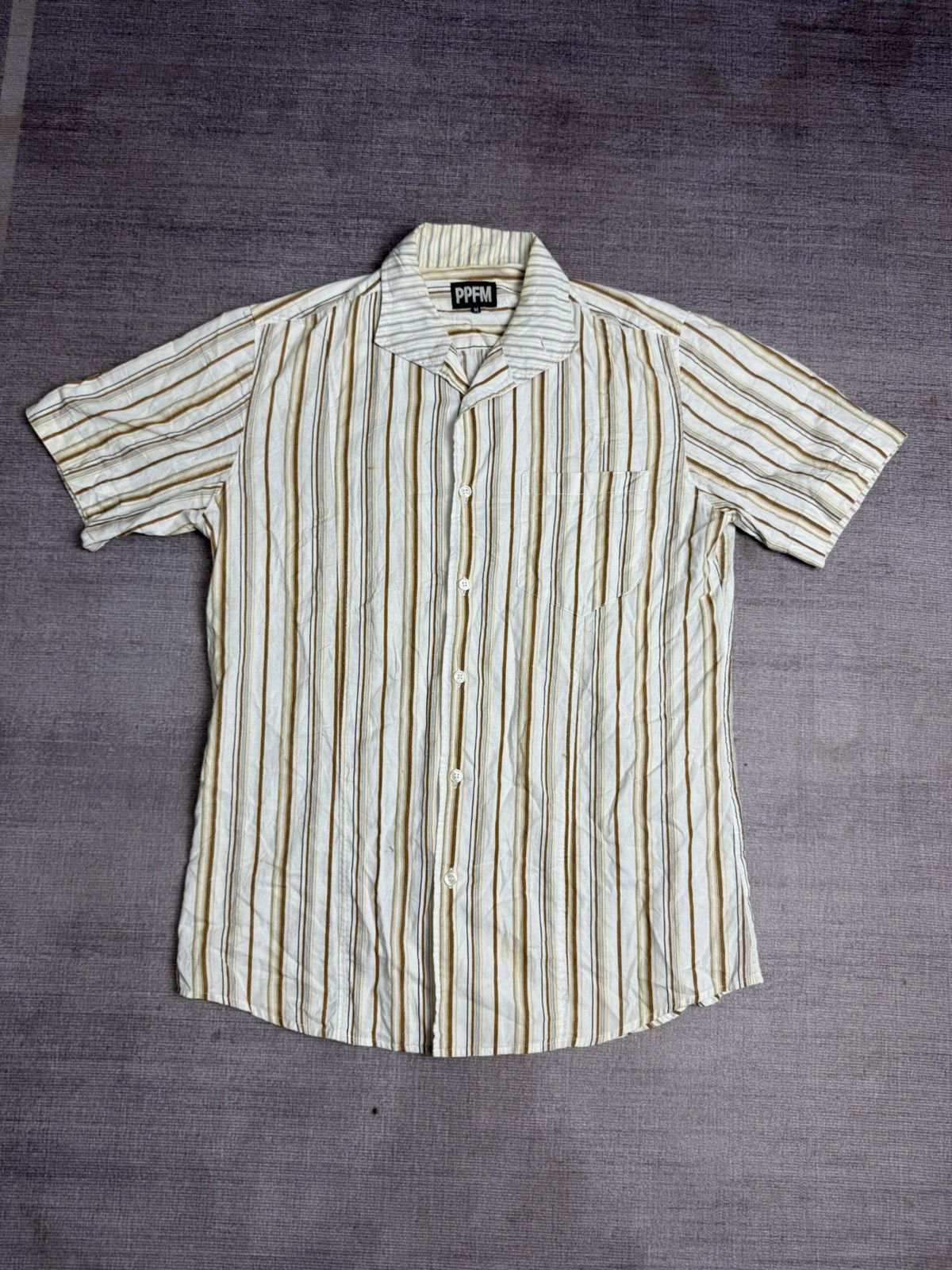 PPFM PPFM STRIPE SHIRT Size US M / EU 48-50 / 2 - 1 Thumbnail