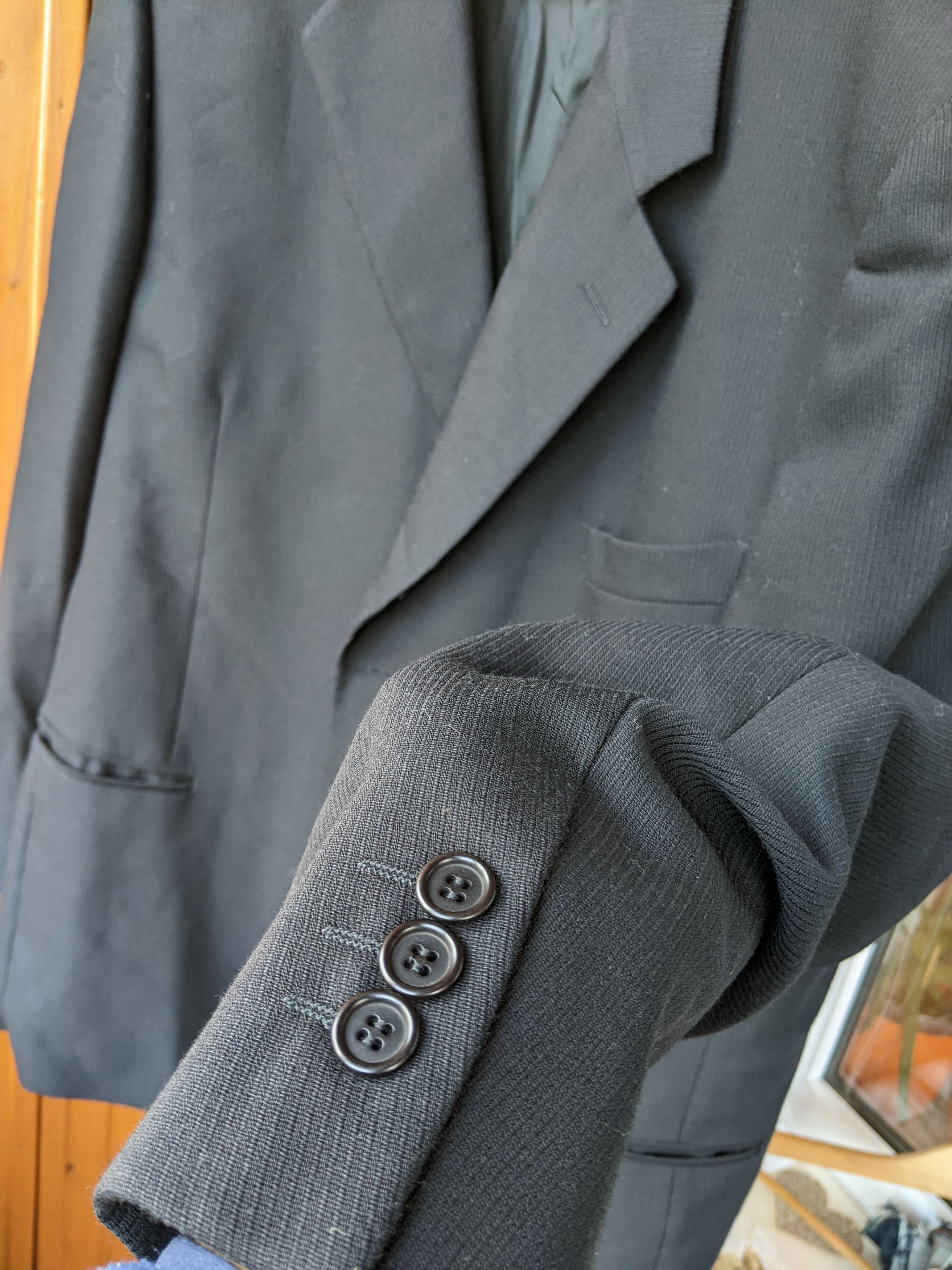 Cerruti 1881 Cerruti 1881 Vintage Wool Blazer Saint Laurent Giorgio Arman Size 54R - 19 Thumbnail