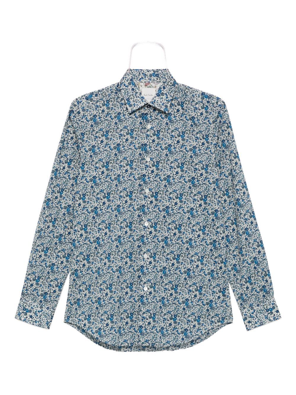 Paul Smith PRINTED SHIRT Size US M / EU 48-50 / 2 - 1 Thumbnail