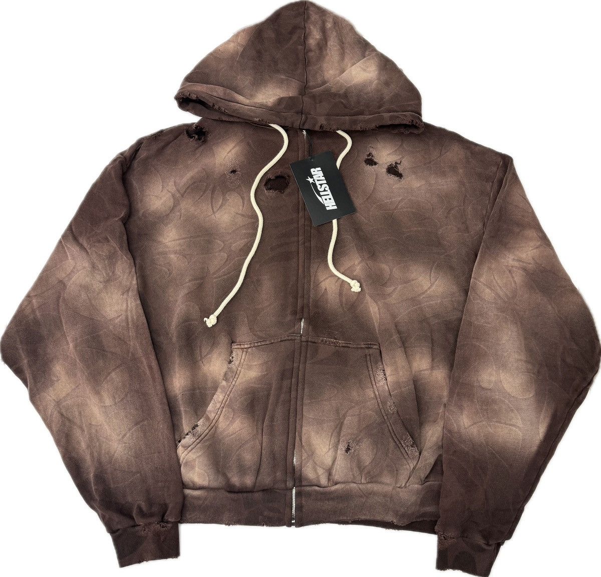 HELLSTAR Hellstar Tribal Zip Up Hoodie Size US XXL / EU 58 / 5 - 1 Thumbnail