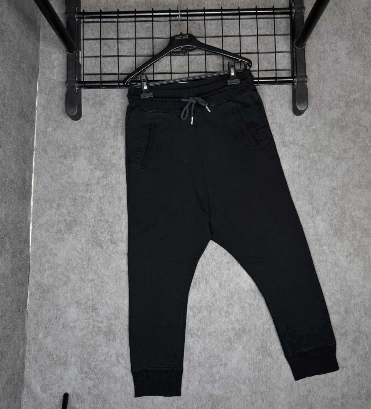 Diesel × Japanese Brand Vintage Diesel Pants Cotton Sweatpants baggy black opium Size US 30 / EU 46 - 1 Thumbnail