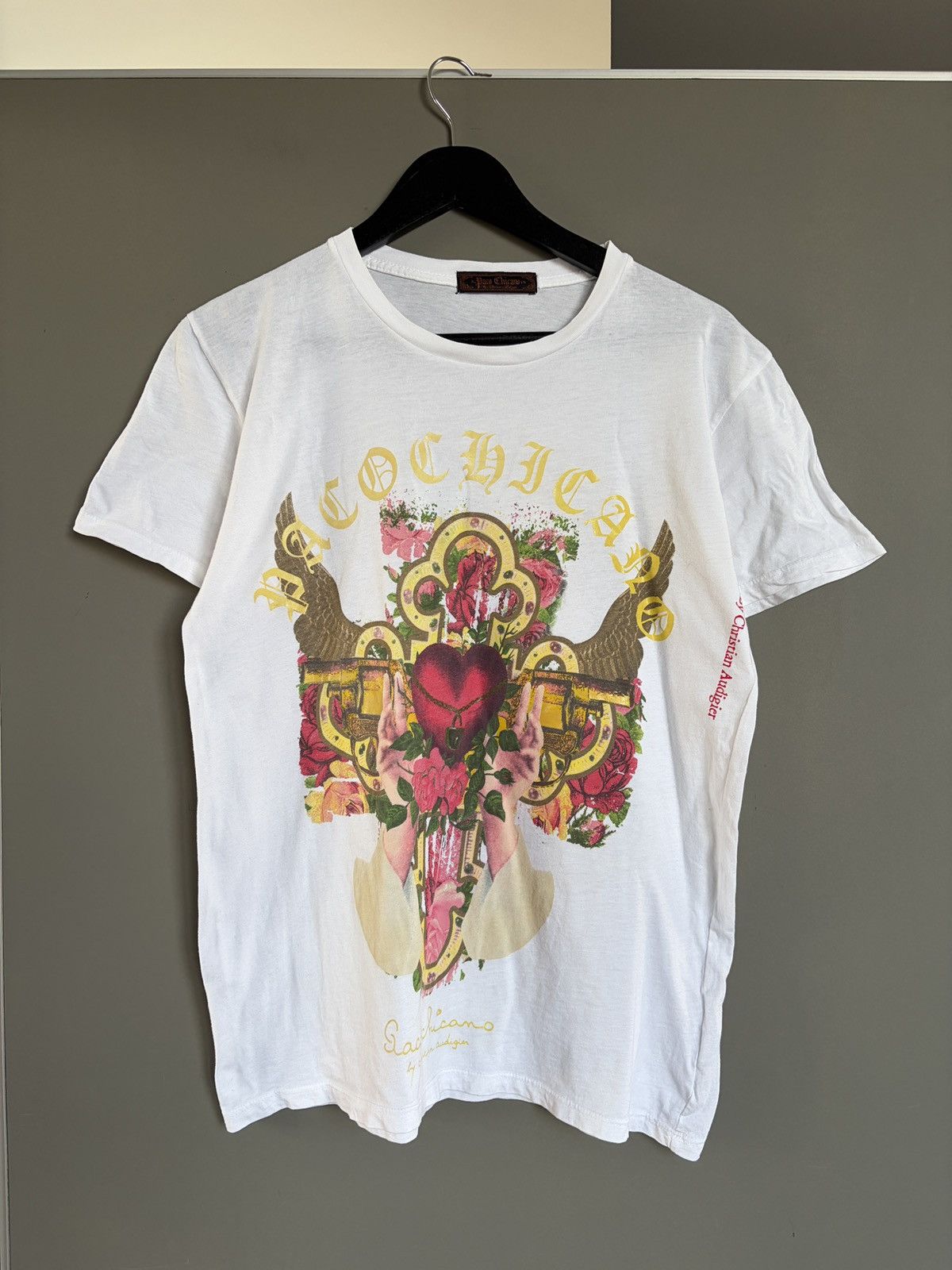 Christian Audigier paco chicano by christian audigier tattoo muerte t-shirt Size US M / EU 48-50 / 2 - 1 Thumbnail