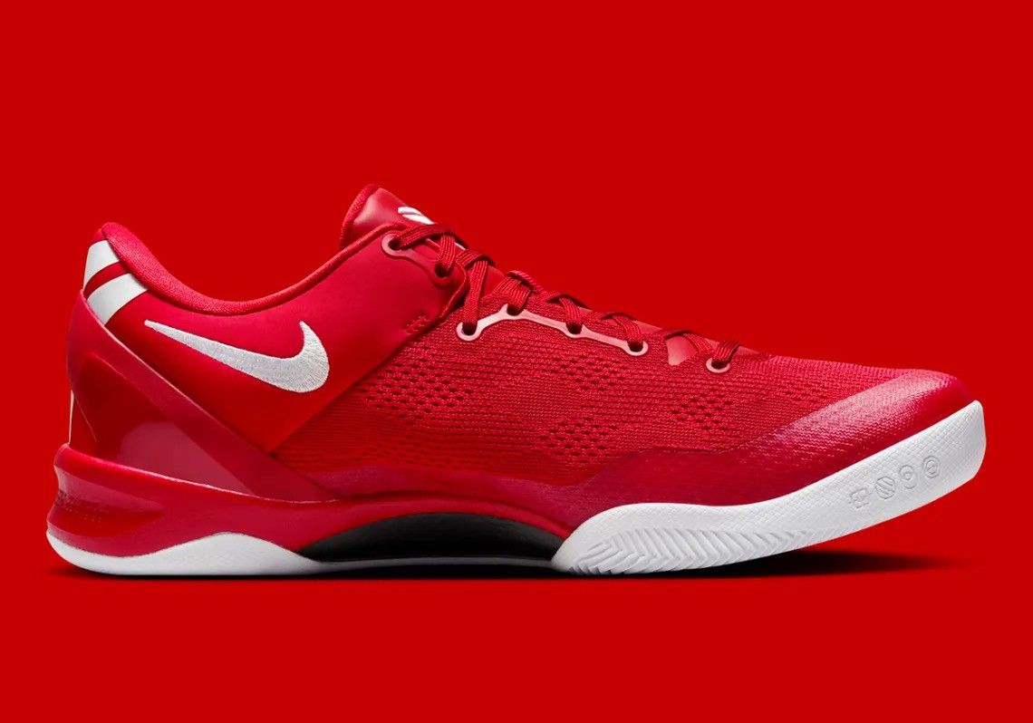 Nike 2024 NIKE KOBE 8 PROTRO UNIVERSITY RED/WHITE (10.5) Size US 10.5 / EU 43-44 - 5 Thumbnail