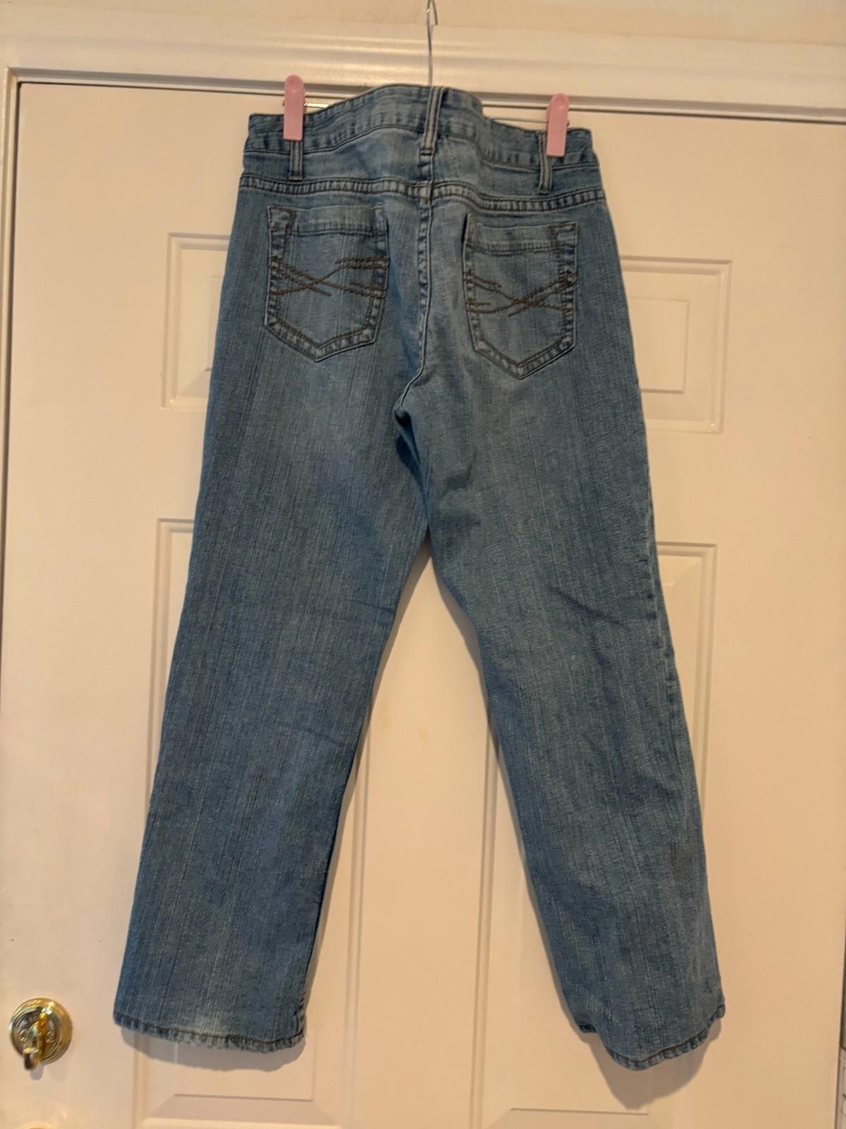 Aeropostale Women's size 13/14 short Kailey skinny flare no stretch #150 Size 36" / US 14 / IT 50 - 2 Thumbnail