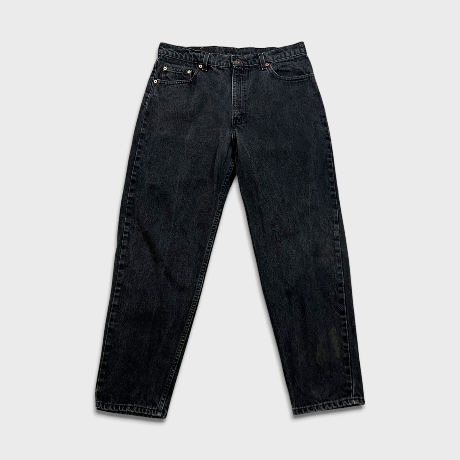 Levi's VINTAGE LEVIS 565 BLACK 34X30 LOOSE WIDE LEG JEANS Men's