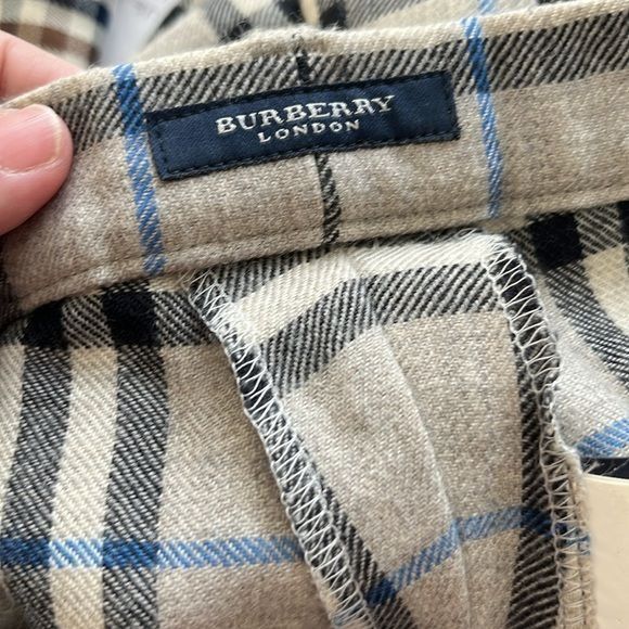 Burberry Burberry London Wayside Nova Check Pants Gray Size 32" / US 10 / IT 46 - 9 Thumbnail