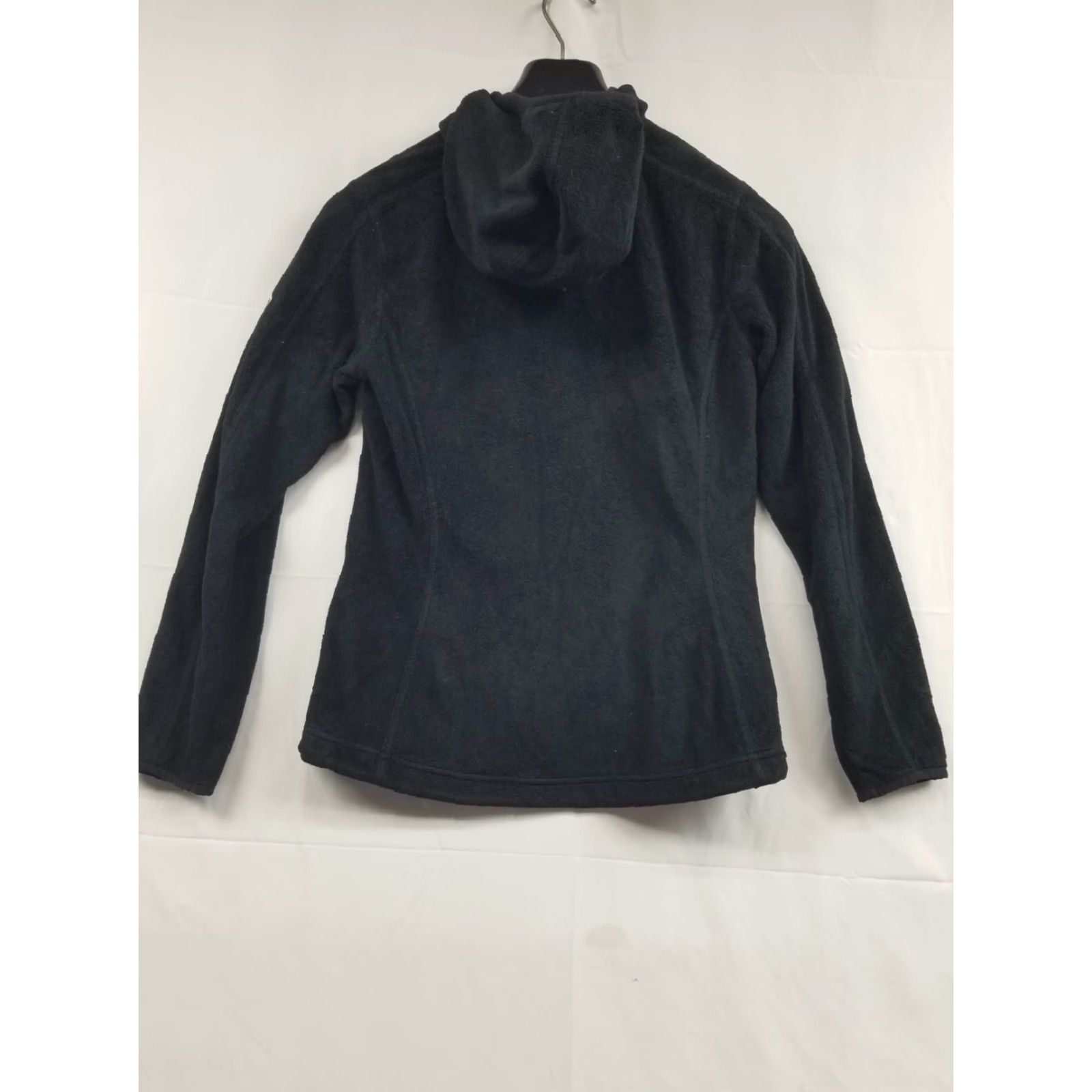 Mountain Hardwear Mountain Hardwear Fleece Jacket Womens Small Black Full Zip Hooded Pockets Jacket Size S / US 4 / IT 40 - 2 Thumbnail