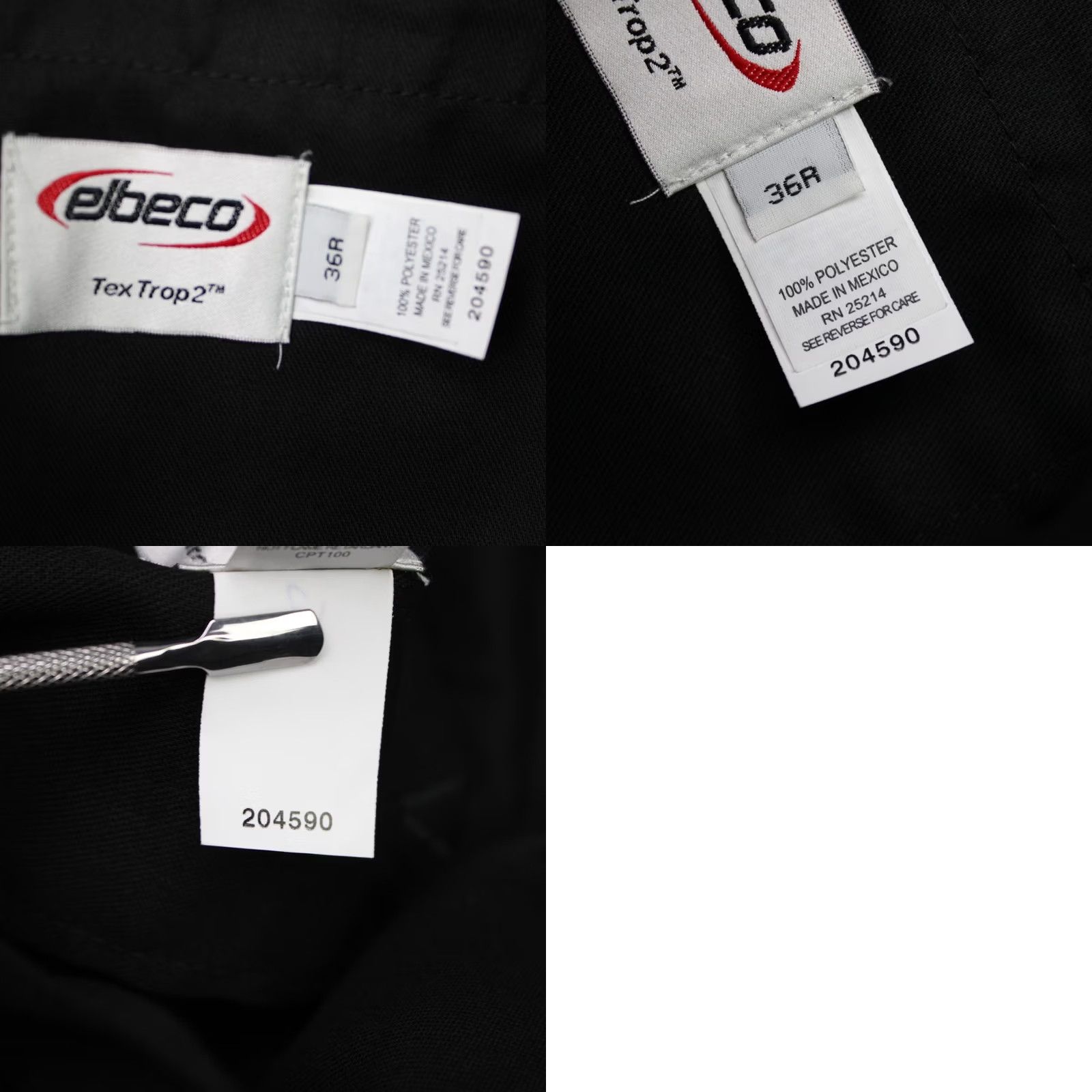 Vintage Elbeco Pants Men 36 Navy Blue TexTrop2 Cargo Pocket Unhemmed Polyester E8875 Size US 36 / EU 52 - 9 Thumbnail