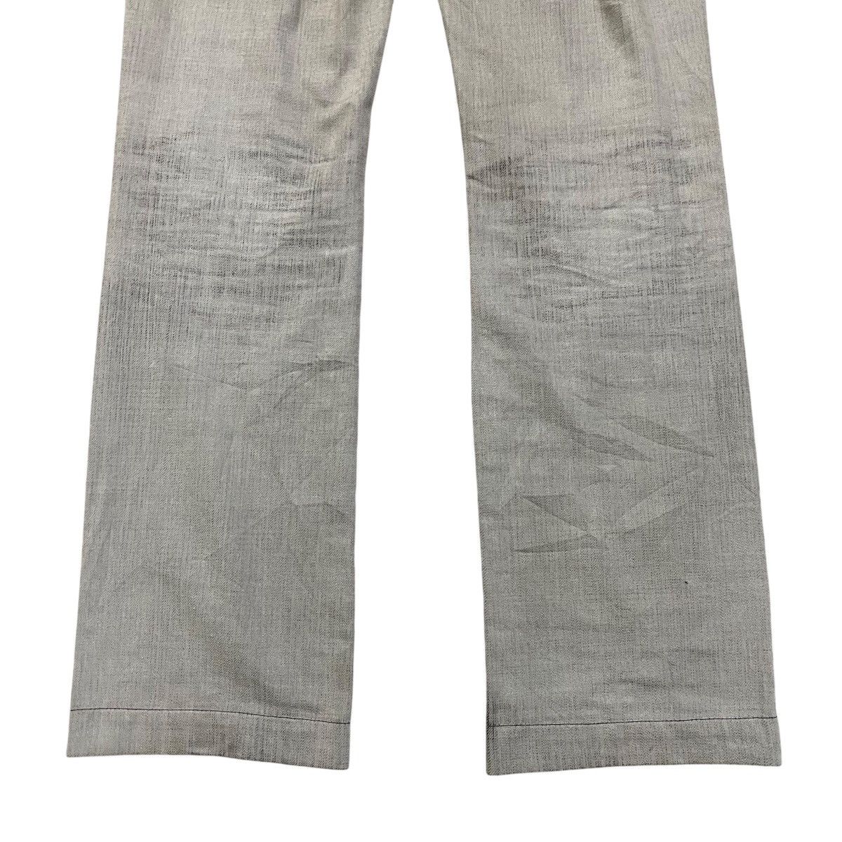 Le Grande Bleu (L.G.B.) BIGLIDUE Coated Denim Flare Jeans Size US 31 - 13 Thumbnail