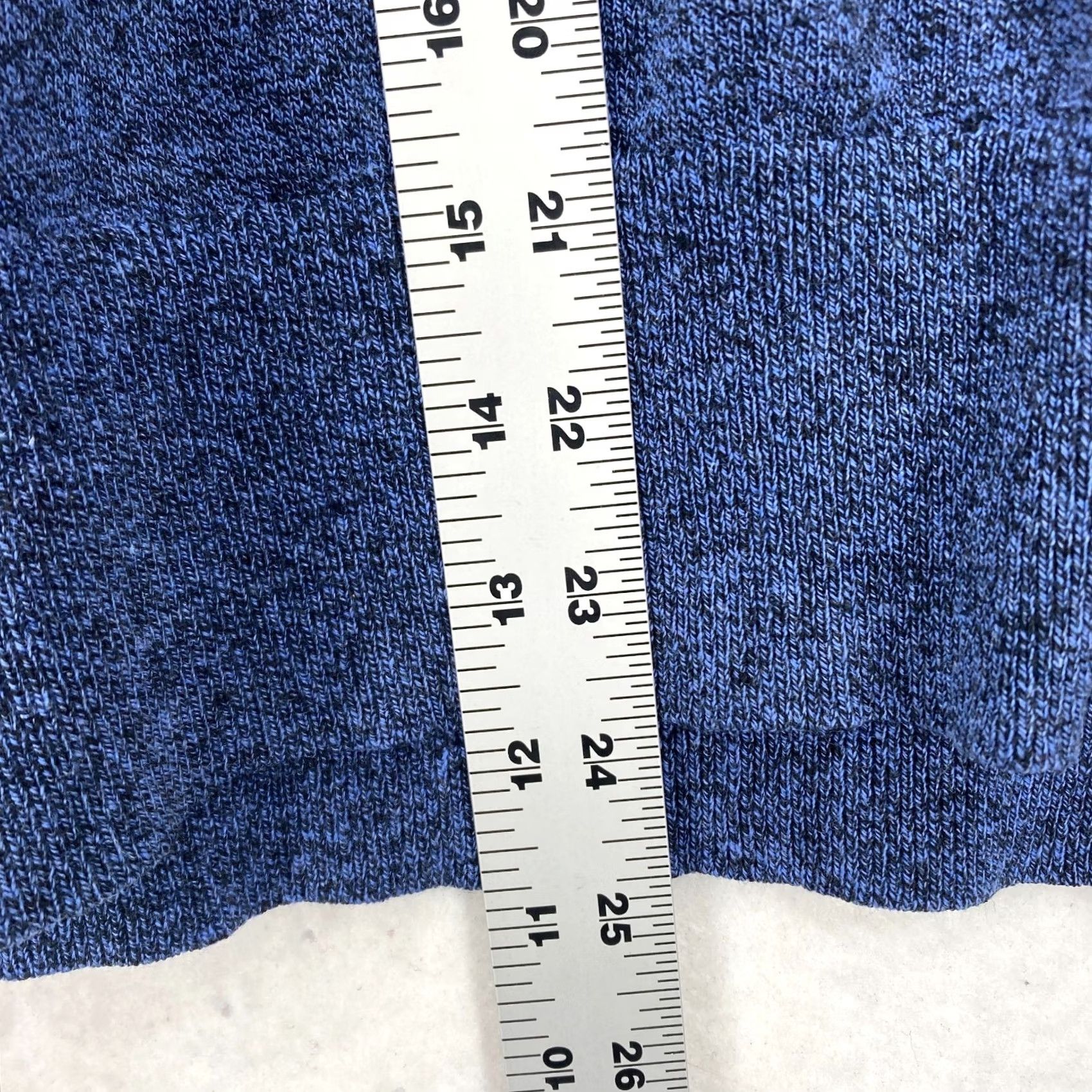 Banana Republic Banana Republic Silk Linen Blend V Neck Sweater Mens M Blue Preppy Casual Pullover Knit Long Sleeve Size US M / EU 48-50 / 2 - 6 Thumbnail