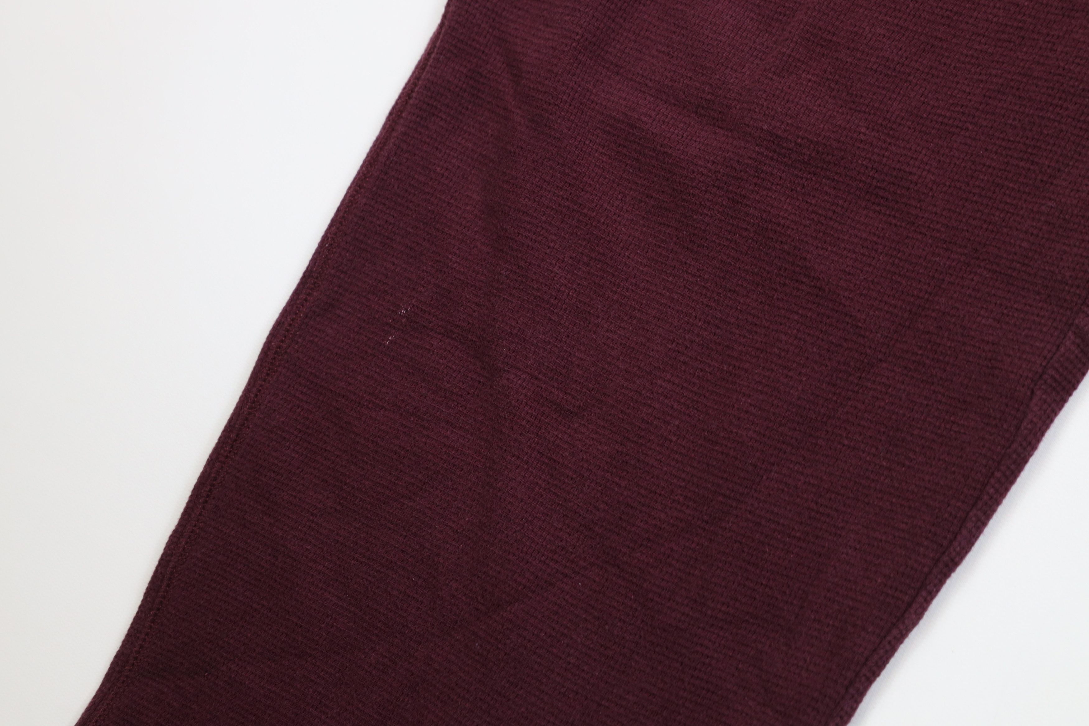 Ralph Lauren Vintage 90s Y2K Ralph Lauren Waffle Knit Wide Leg Pants Size US 34 / EU 50 - 6 Thumbnail