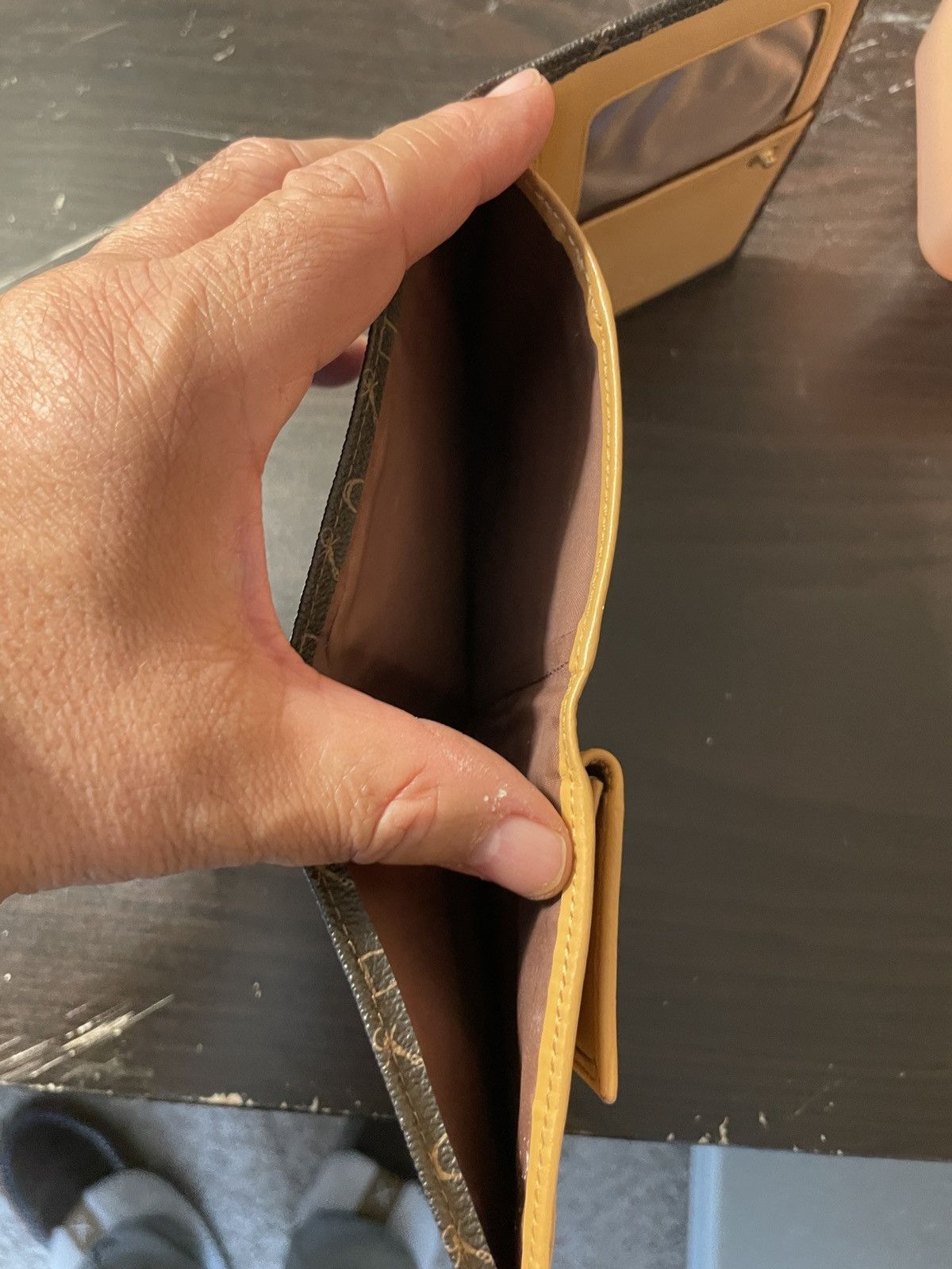 Leather Poccilini Tri Fold leather wallet Size ONE SIZE - 5 Thumbnail
