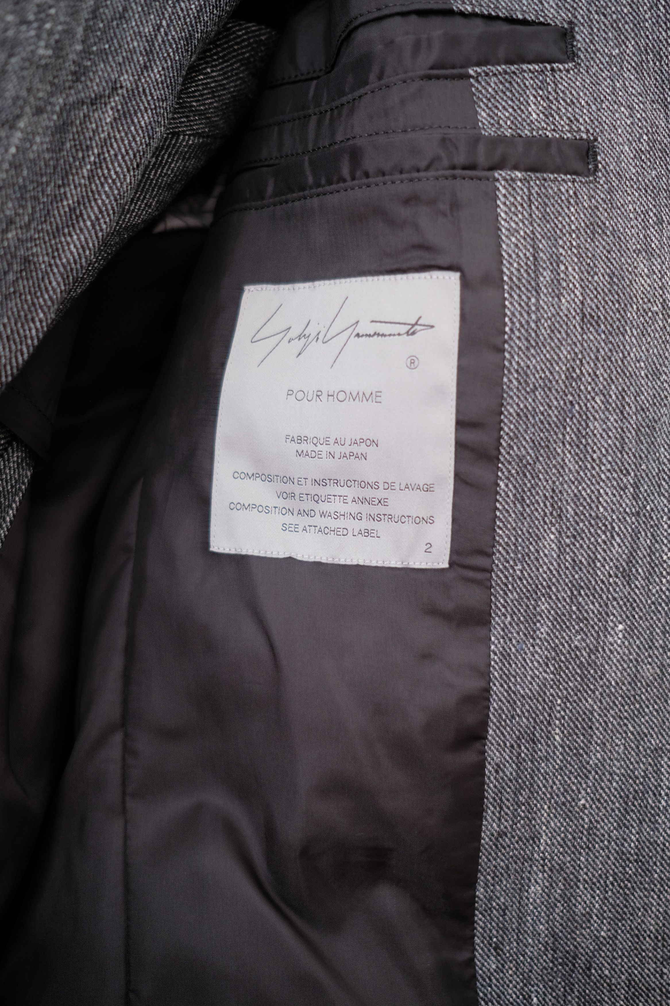Yohji Yamamoto Yohji Yamamoto Pour Homme FLAX TOP GABARDINE SET Size 42R - 5 Thumbnail