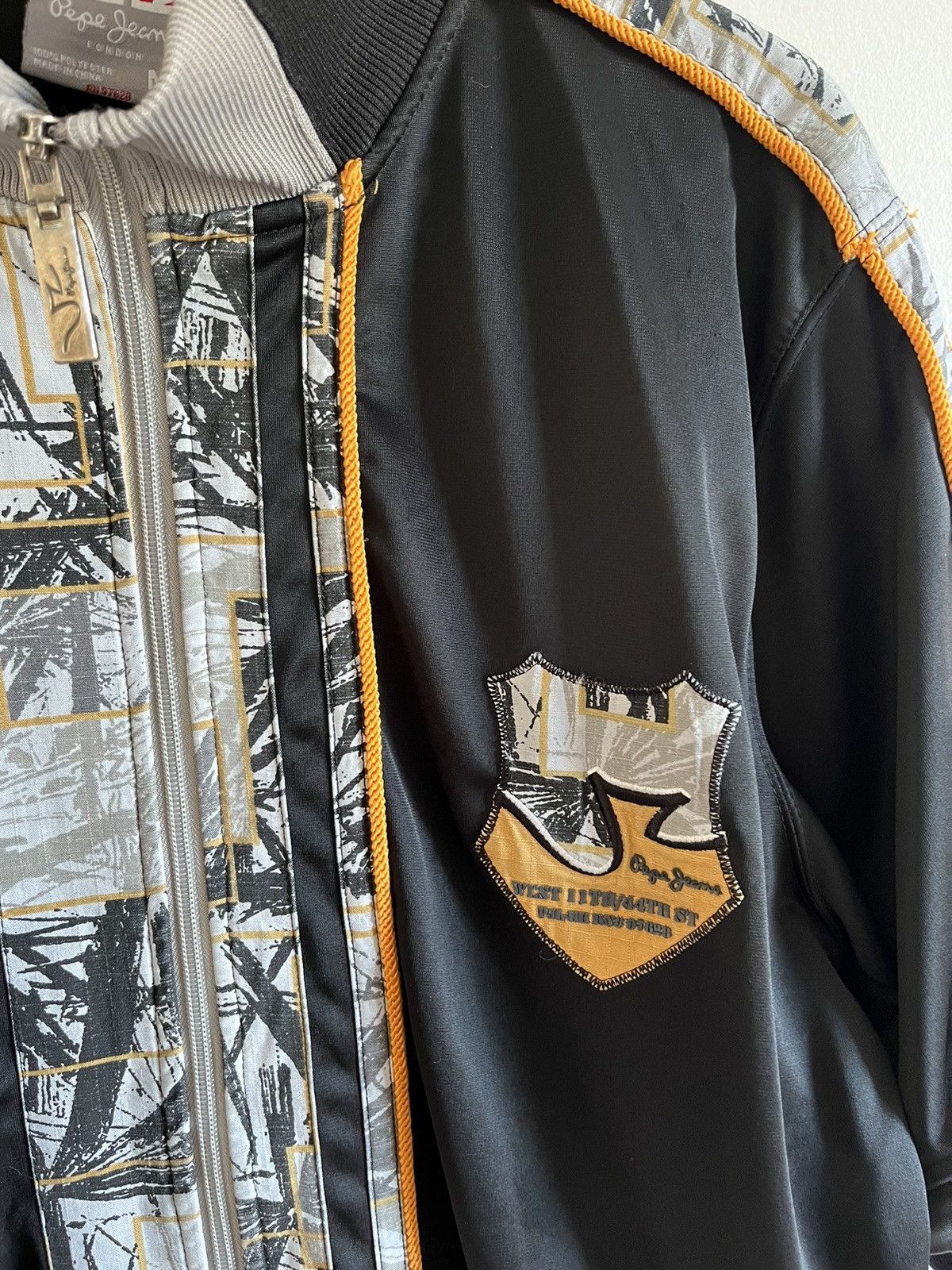 Japanese Brand × Pepe Jeans Y2K Pepe Jeans Zip SS JERSEY Japanese Style Size US M / EU 48-50 / 2 - 4 Thumbnail