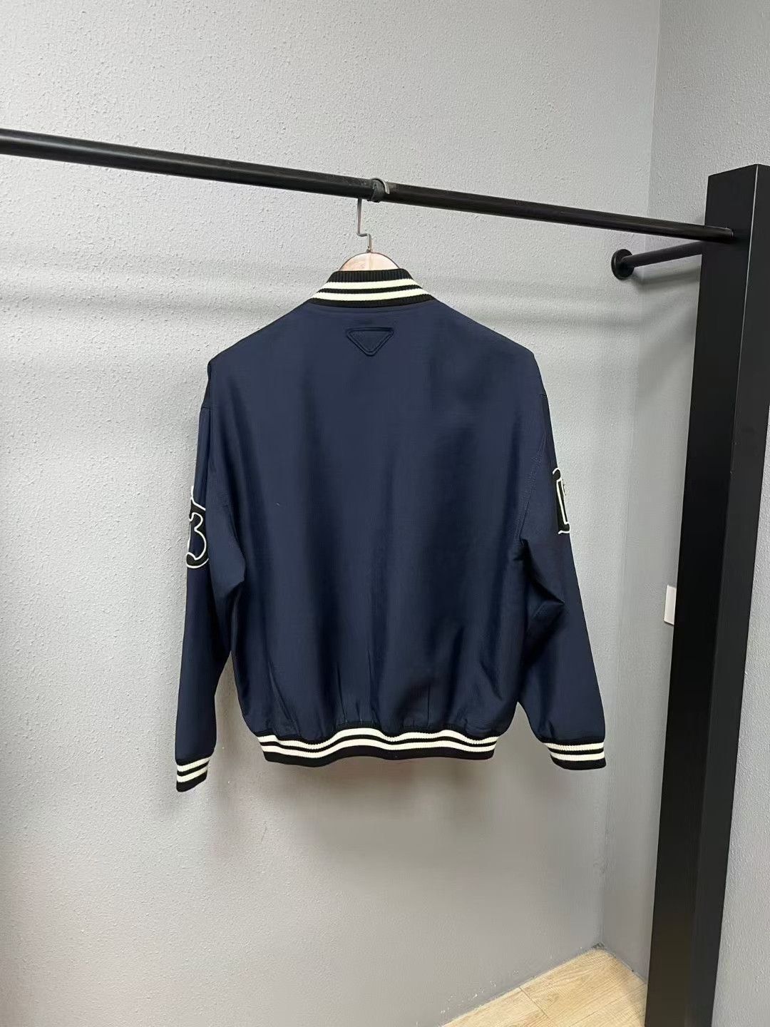 Prada Prada Mohair Baseball Jacket Size US XXS / EU 40 - 2 Thumbnail