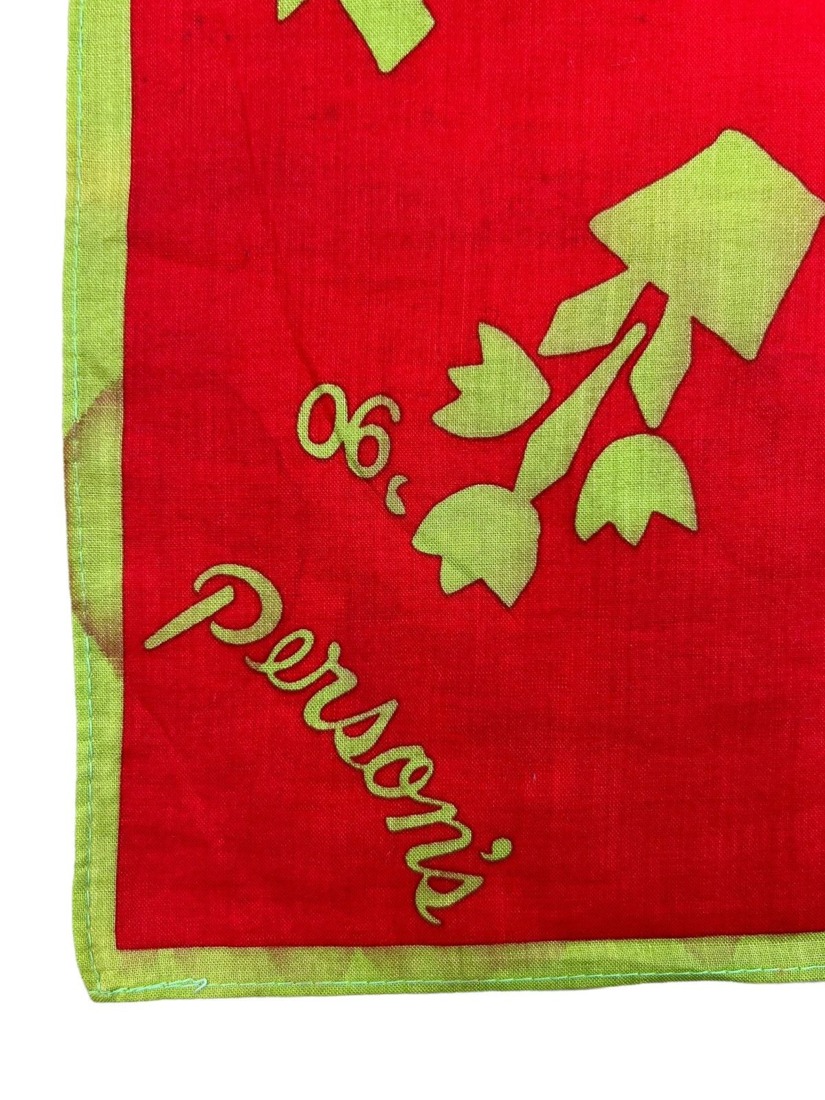 PERSON'S Person’s Handkerchief Neckerchief Bandana Pocketsquare Size ONE SIZE - 4 Thumbnail