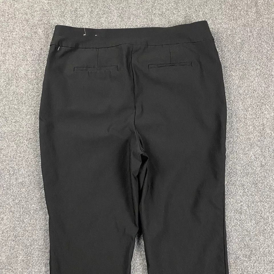 Chicos Chico's Pants Womens 10R Pull On Stretch Tapered Ankle Rayon Size 30" / US 8 / IT 44 - 7 Thumbnail